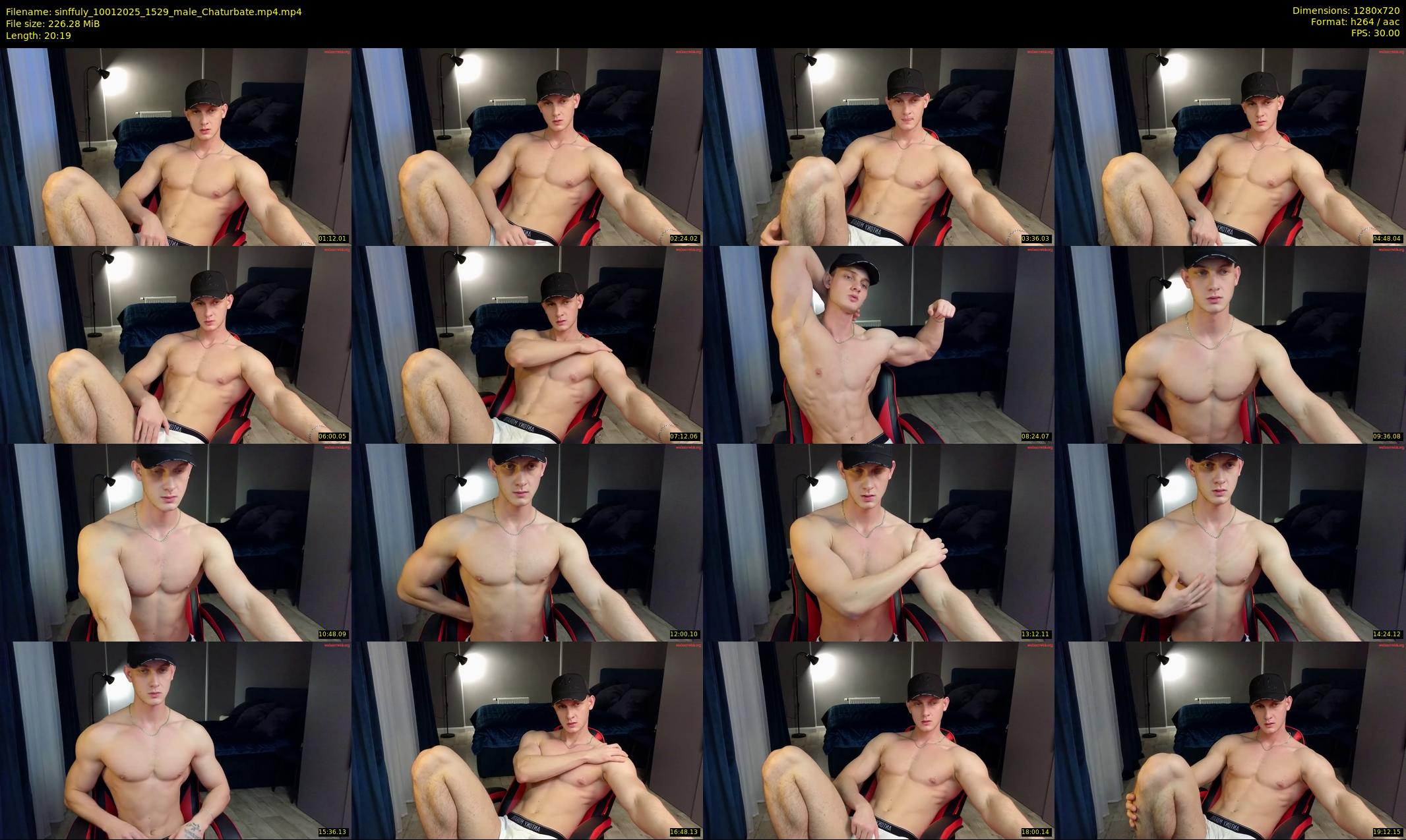 sinffuly — 21 minute Chaturbate male cam show recording, 720p, Jan 10, 2025