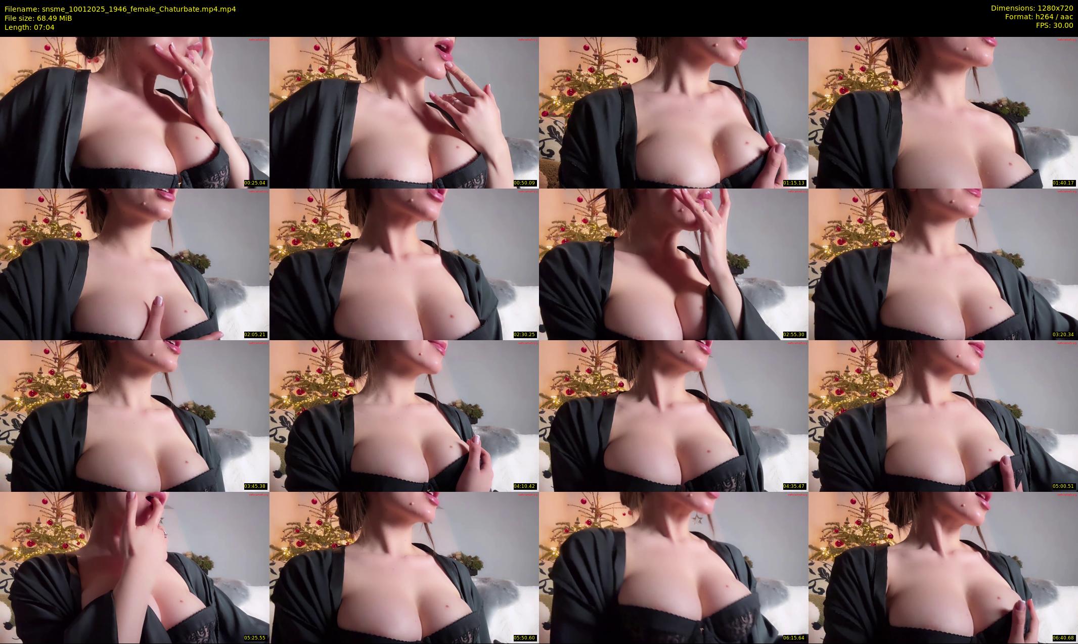 snsme — 8 minute Chaturbate female cam show recording, 720p, Jan 10, 2025
