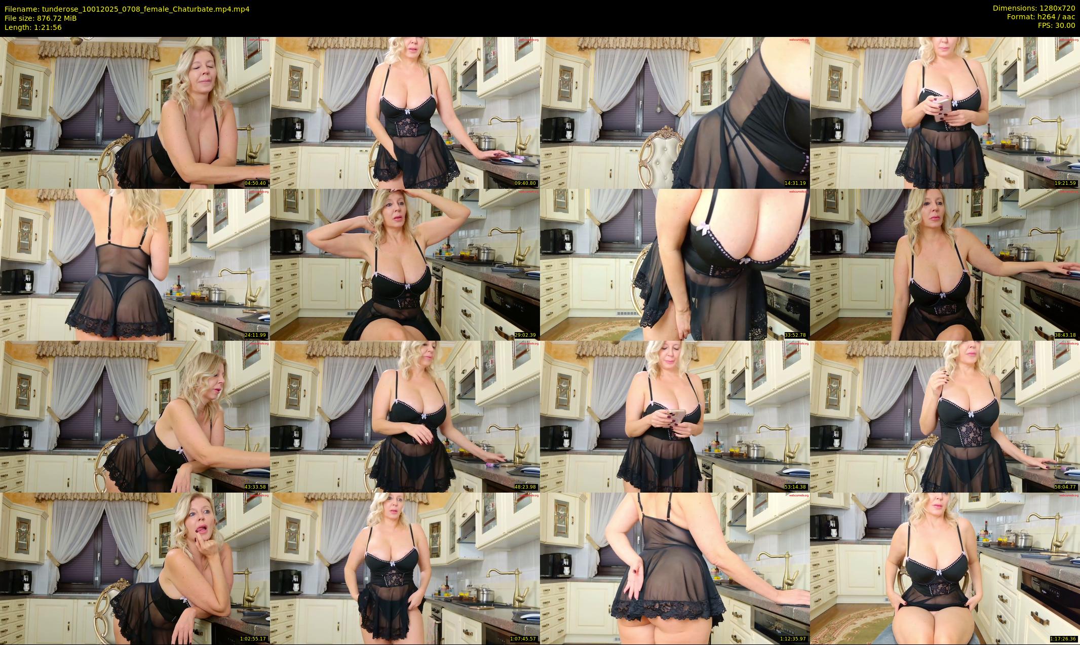 tunderose — 82 minute Chaturbate female cam show recording, 720p, Jan 10, 2025