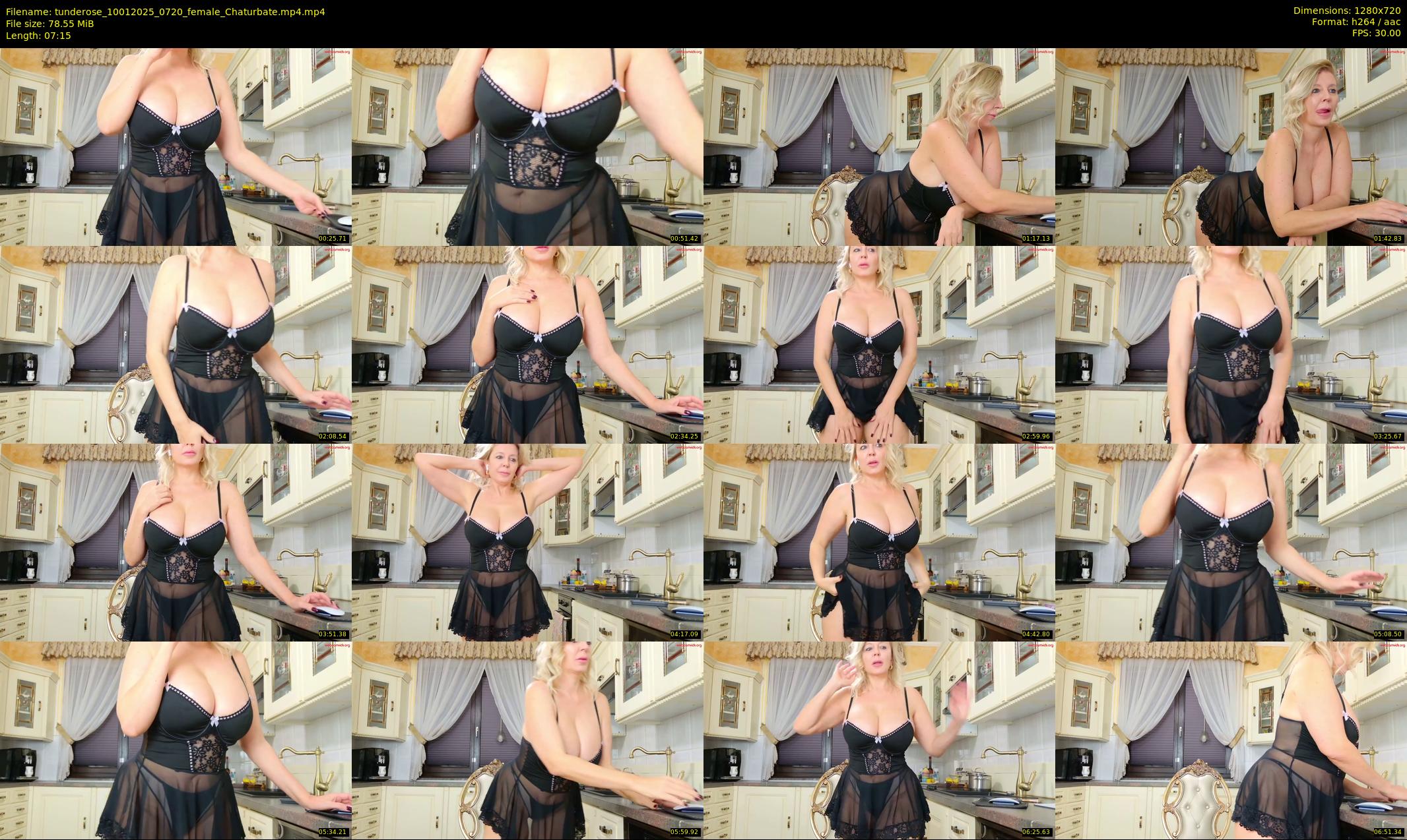 tunderose — 8 minute Chaturbate female cam show recording, 720p, Jan 10, 2025