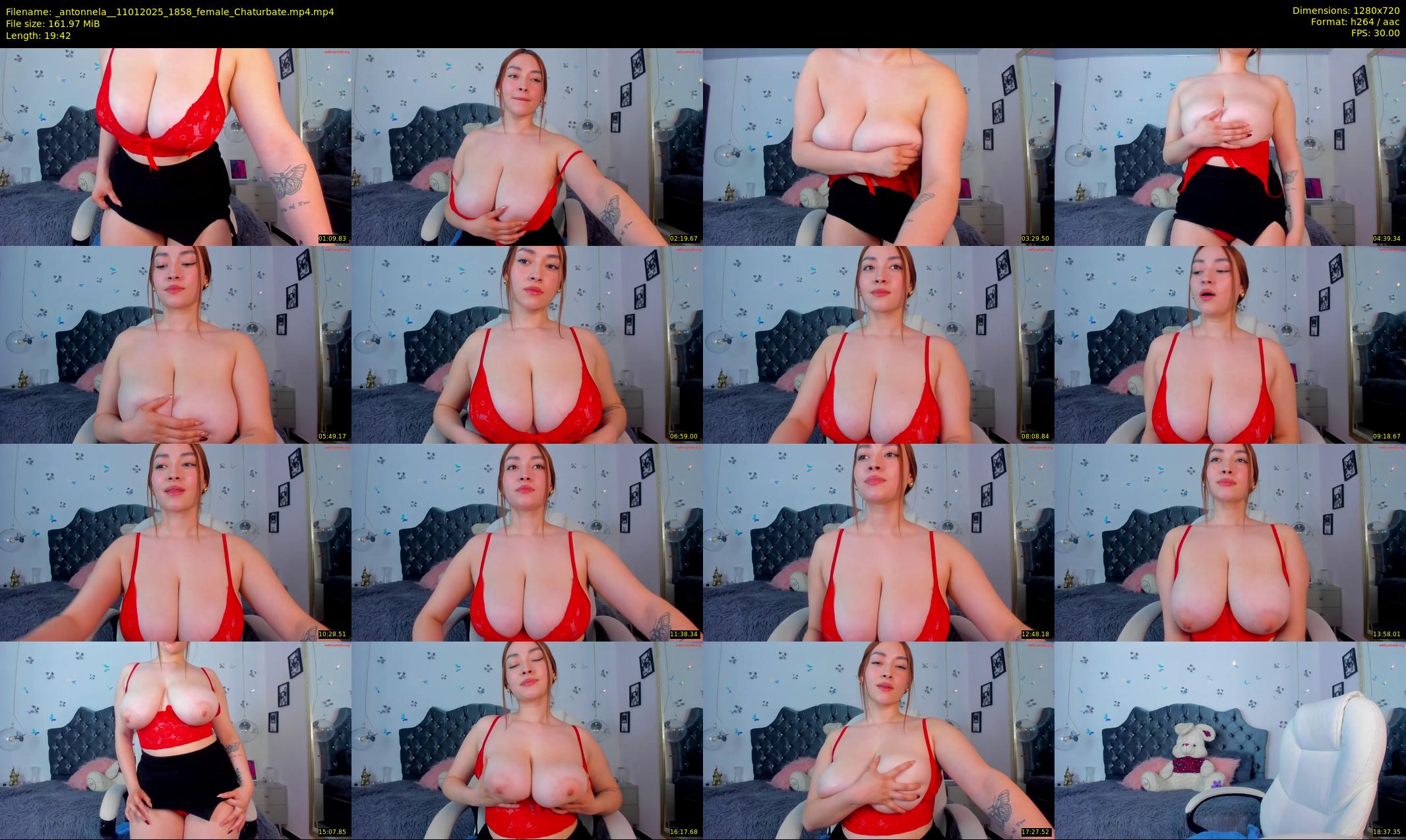 _antonnela_ — 20 minute Chaturbate female cam show recording, 720p, Jan 11, 2025