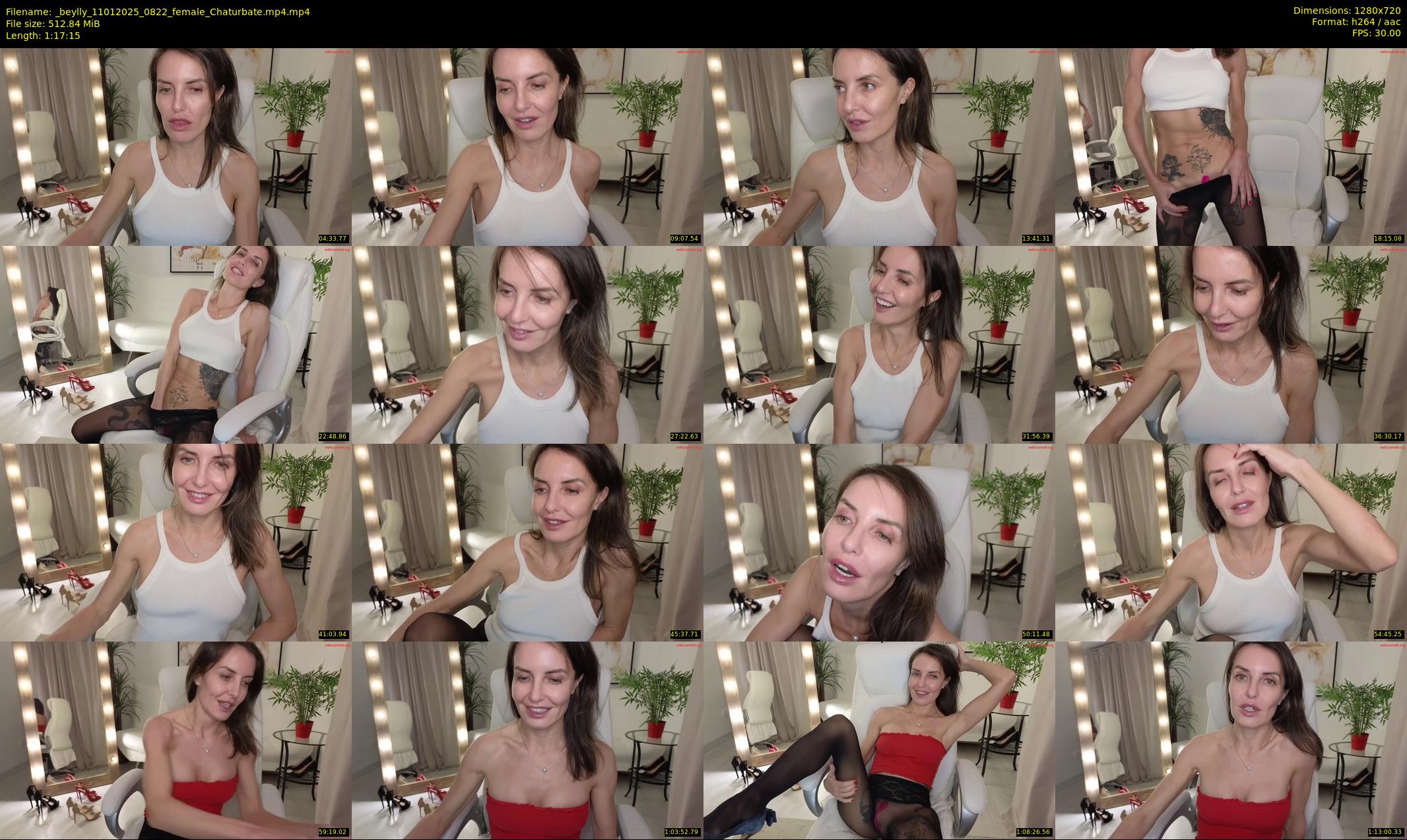 _beylly — 78 minute Chaturbate female cam show recording, 720p, Jan 11, 2025