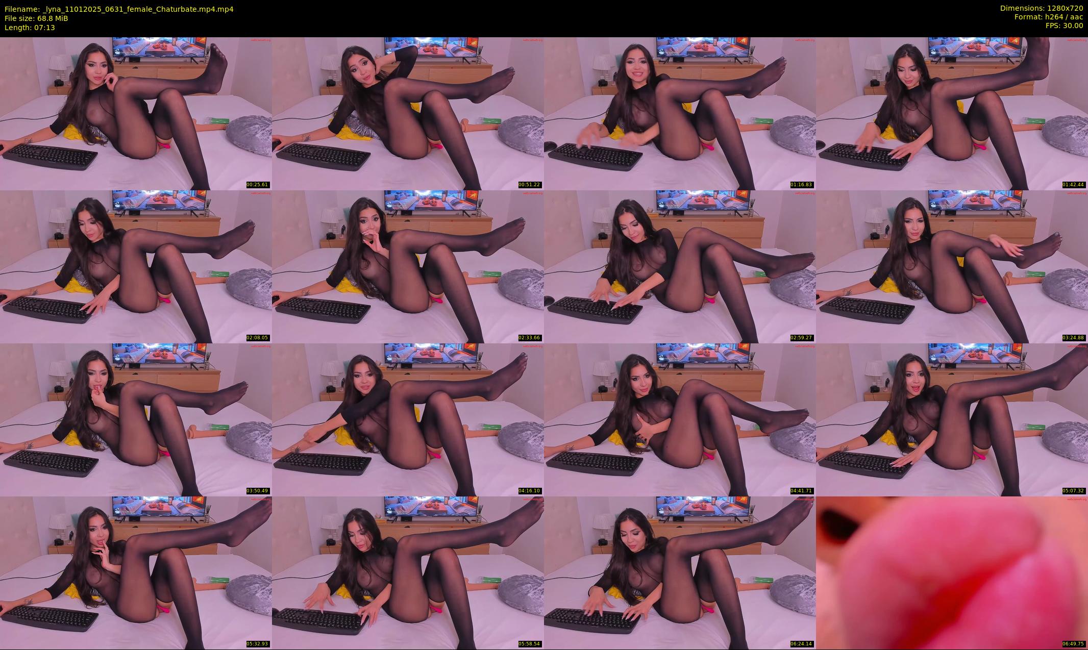 _lyna — 8 minute Chaturbate female cam show recording, 720p, Jan 11, 2025