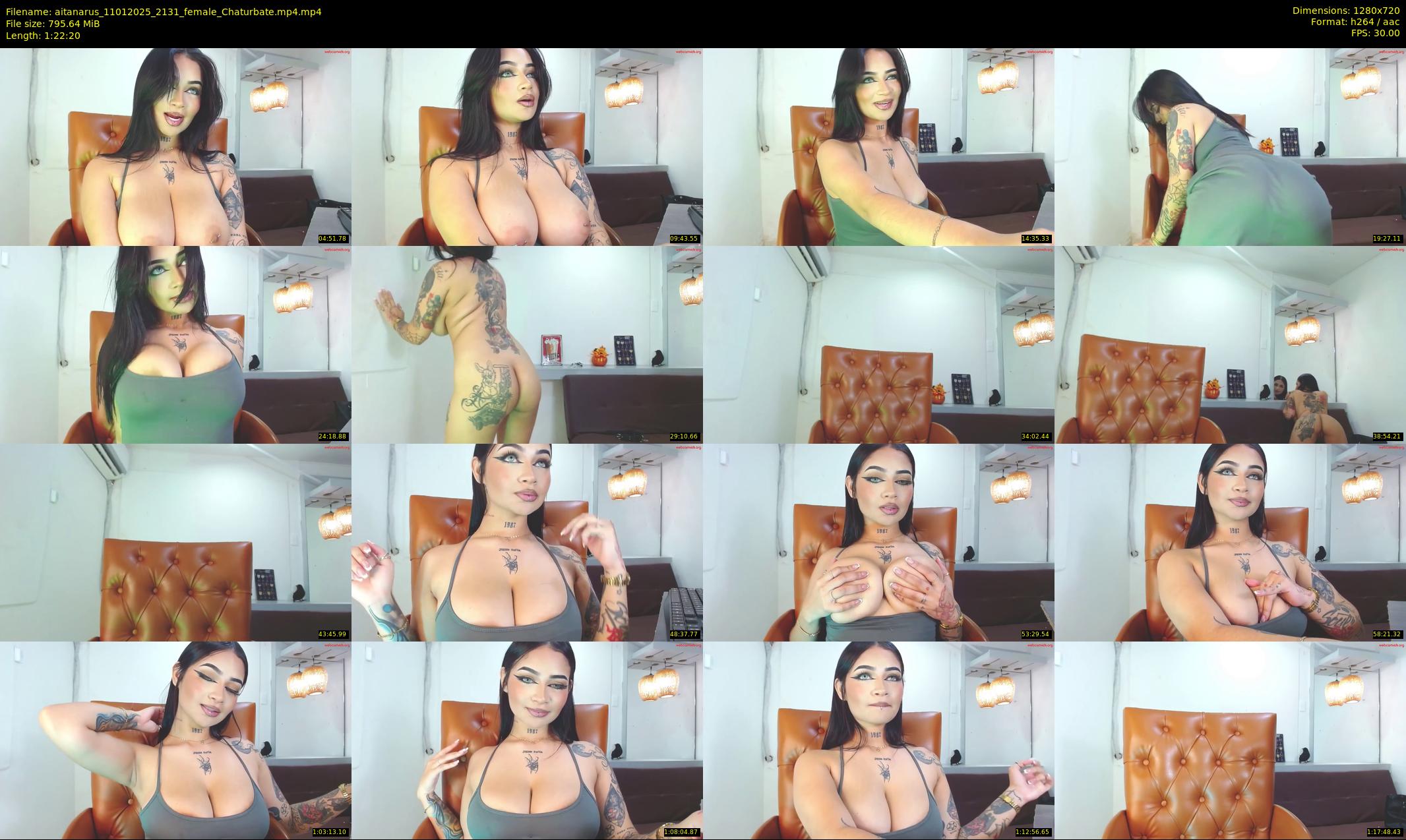 aitanarus — 83 minute Chaturbate female cam show recording, 720p, Jan 11, 2025