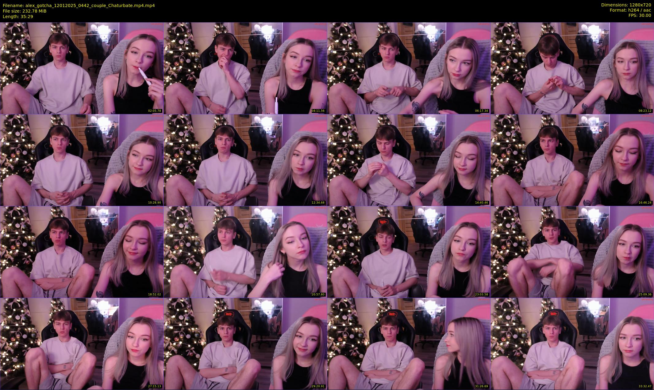 alex_gotcha — 36 minute Chaturbate male cam show recording, 720p, Jan 12, 2025