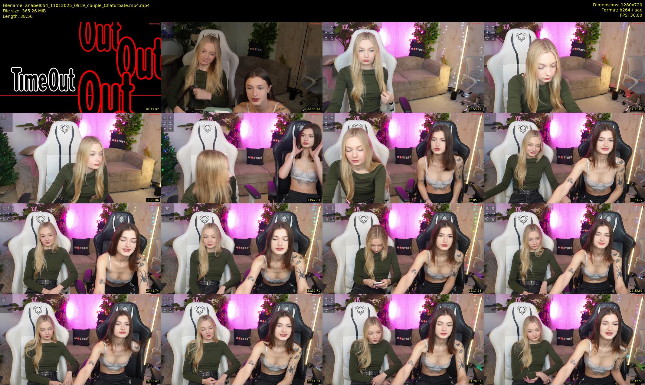 anabel054 — 39 minute Chaturbate female cam show recording, 720p, Jan 11, 2025