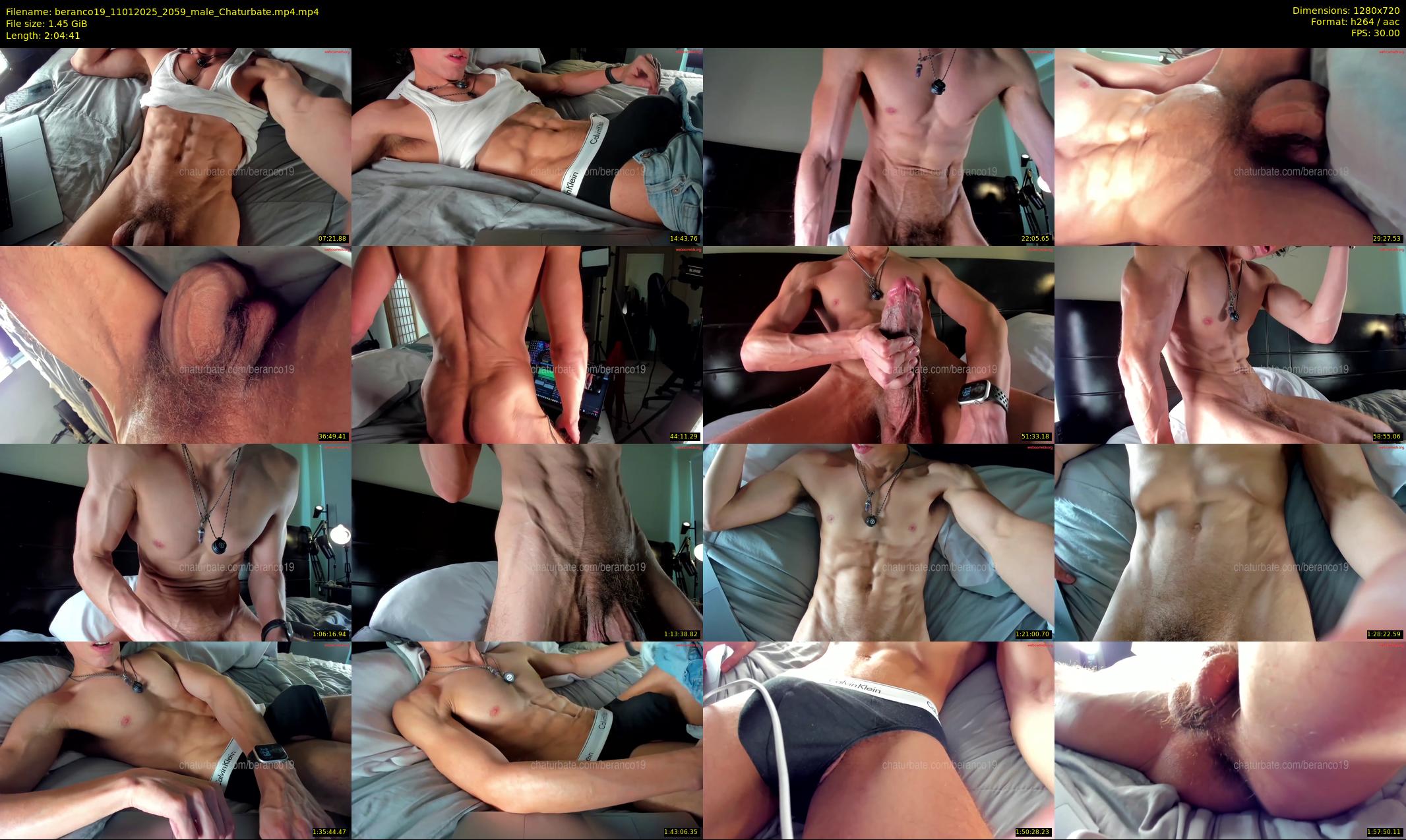 beranco19 — 125 minute Chaturbate male cam show recording, 720p, Jan 11, 2025