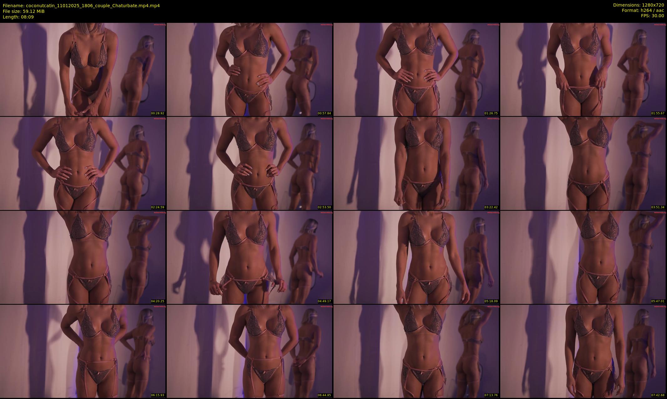 coconutcatin — 9 minute Chaturbate couple cam show recording, 720p, Jan 11, 2025