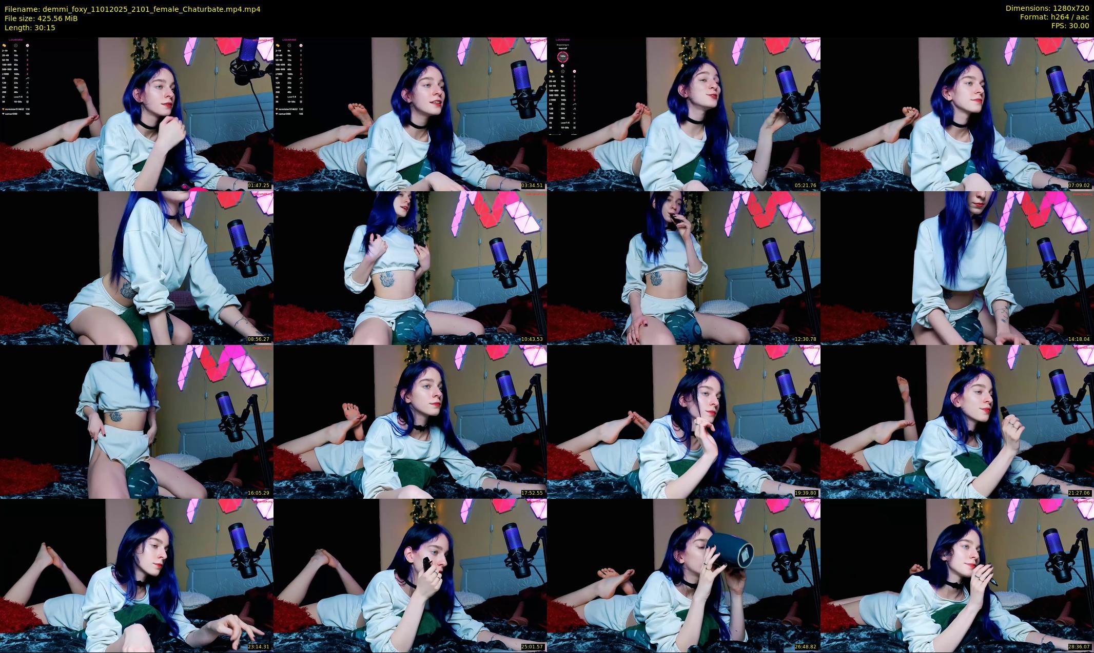 demmi_foxy — 31 minute Chaturbate couple cam show recording, 720p, Jan 11, 2025