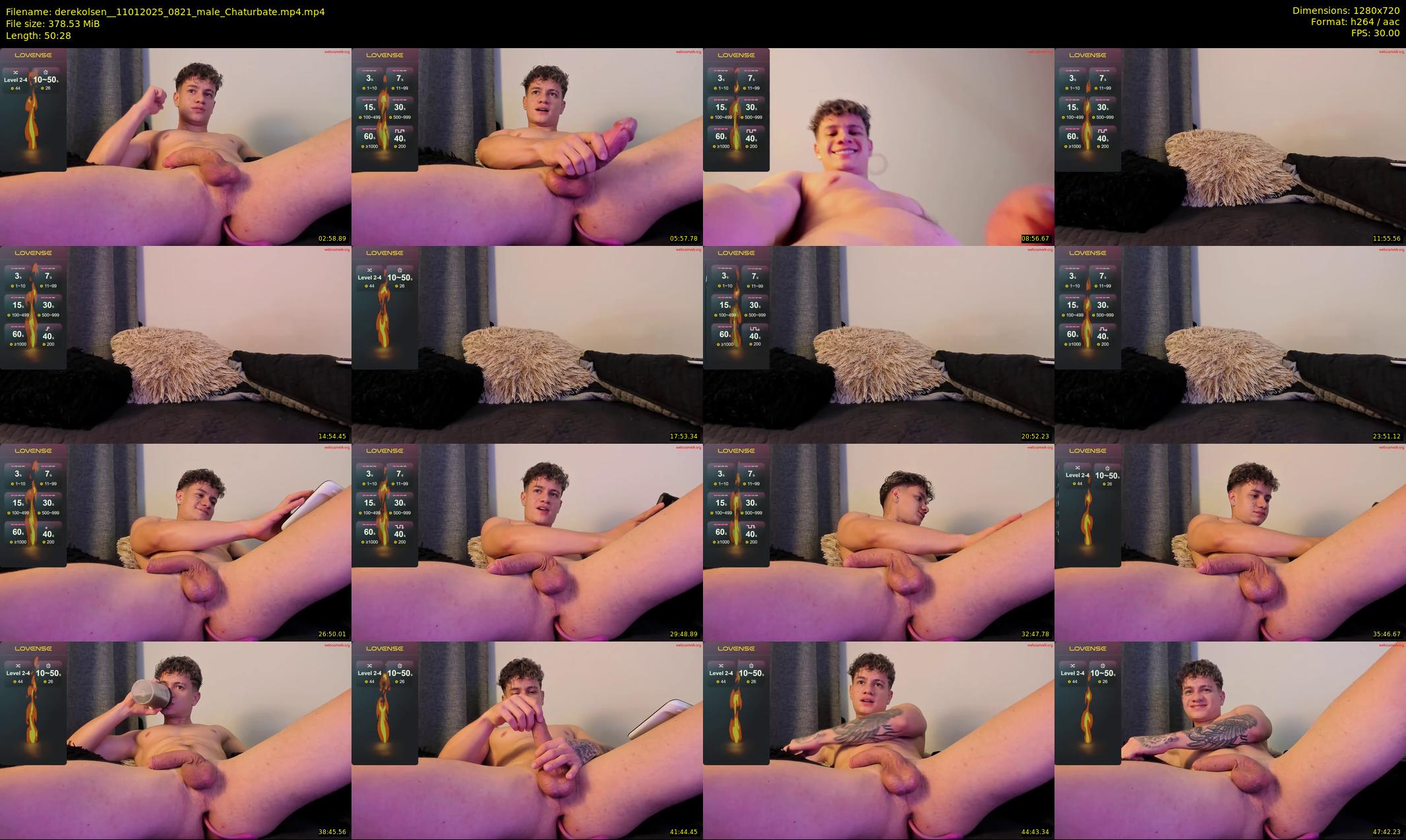 derekolsen_ — 51 minute Chaturbate male cam show recording, 720p, Jan 11, 2025