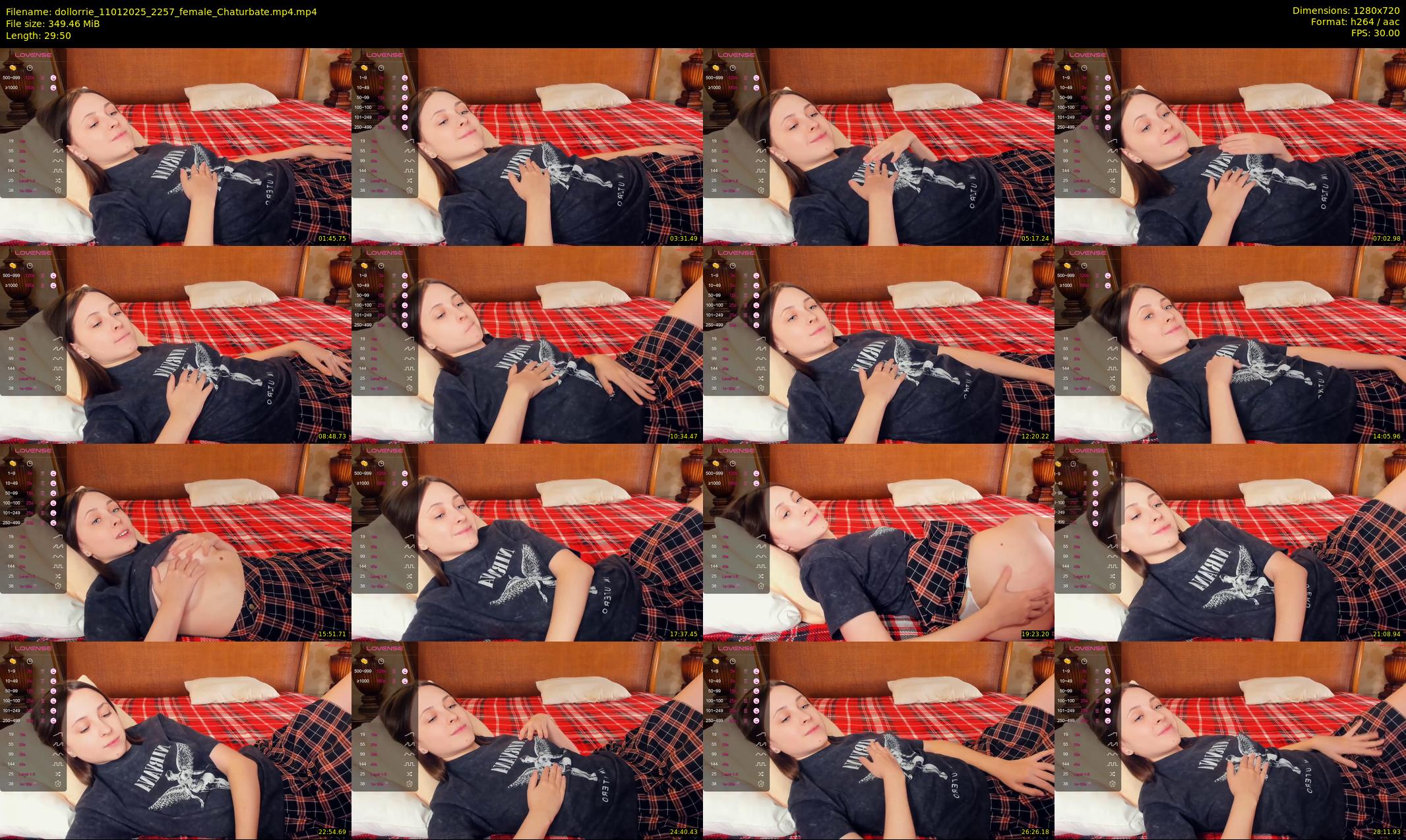 dollorrie — 30 minute Chaturbate couple cam show recording, 720p, Jan 11, 2025