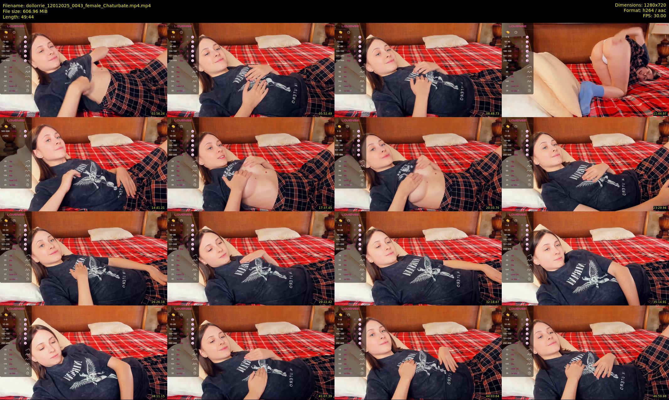 dollorrie — 50 minute Chaturbate couple cam show recording, 720p, Jan 12, 2025