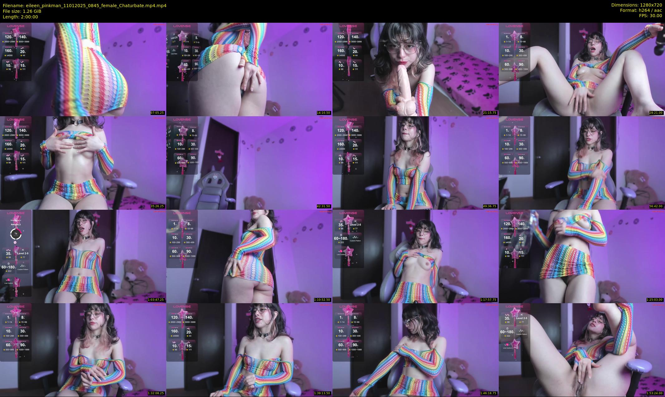 eileen_pinkman — 120 minute Chaturbate female cam show recording, 720p, Jan 11, 2025