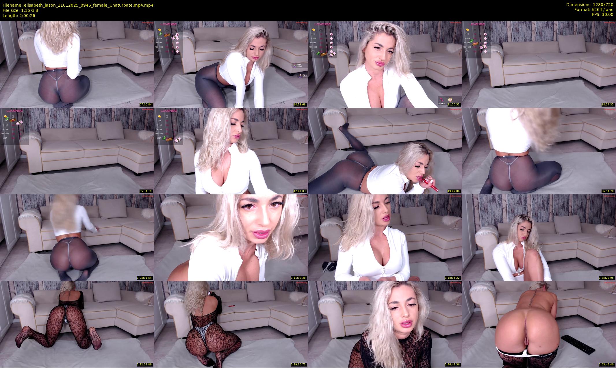 elisabeth_jason — 121 minute Chaturbate couple cam show recording, 720p, Jan 11, 2025