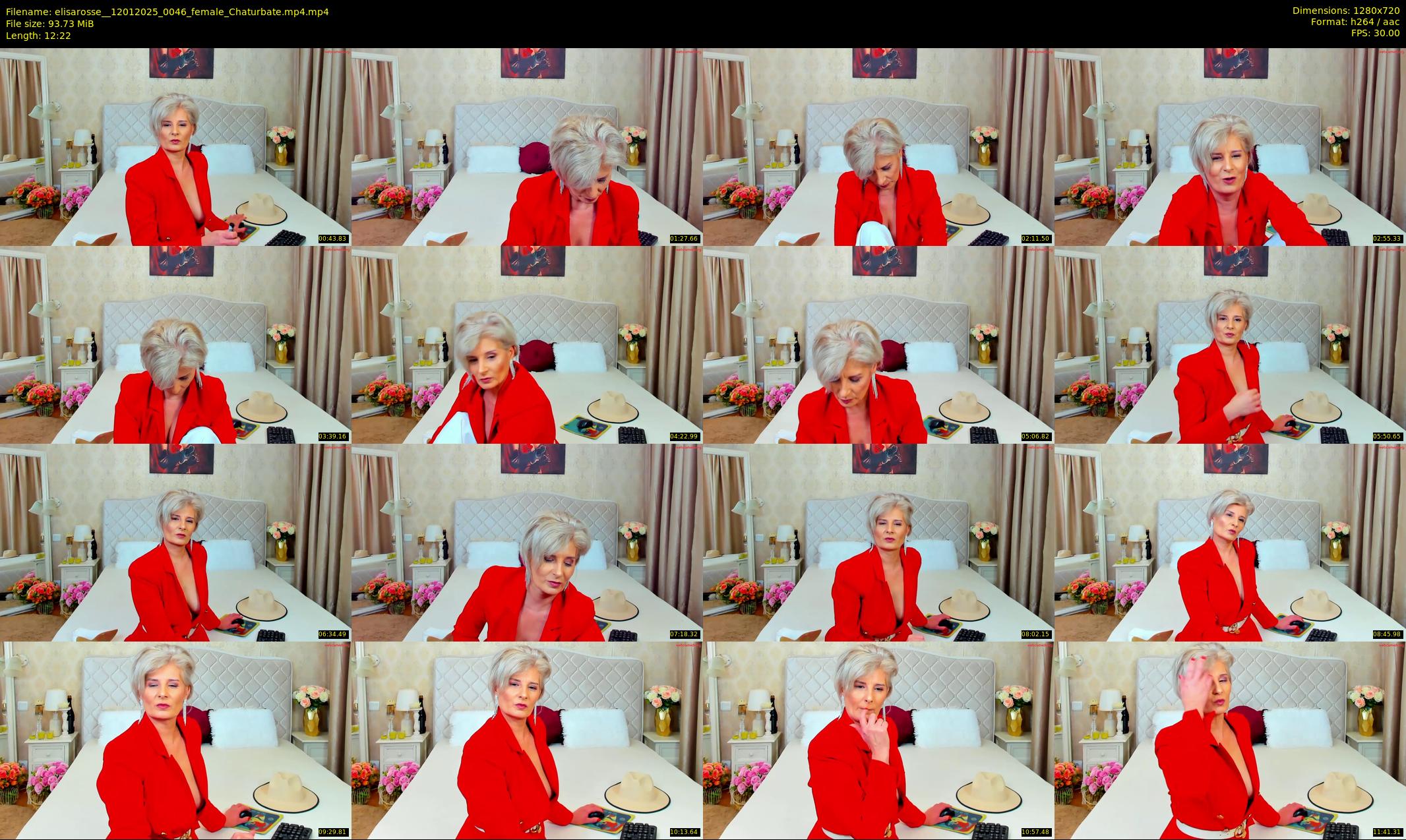 elisarosse_ — 13 minute Chaturbate female cam show recording, 720p, Jan 12, 2025