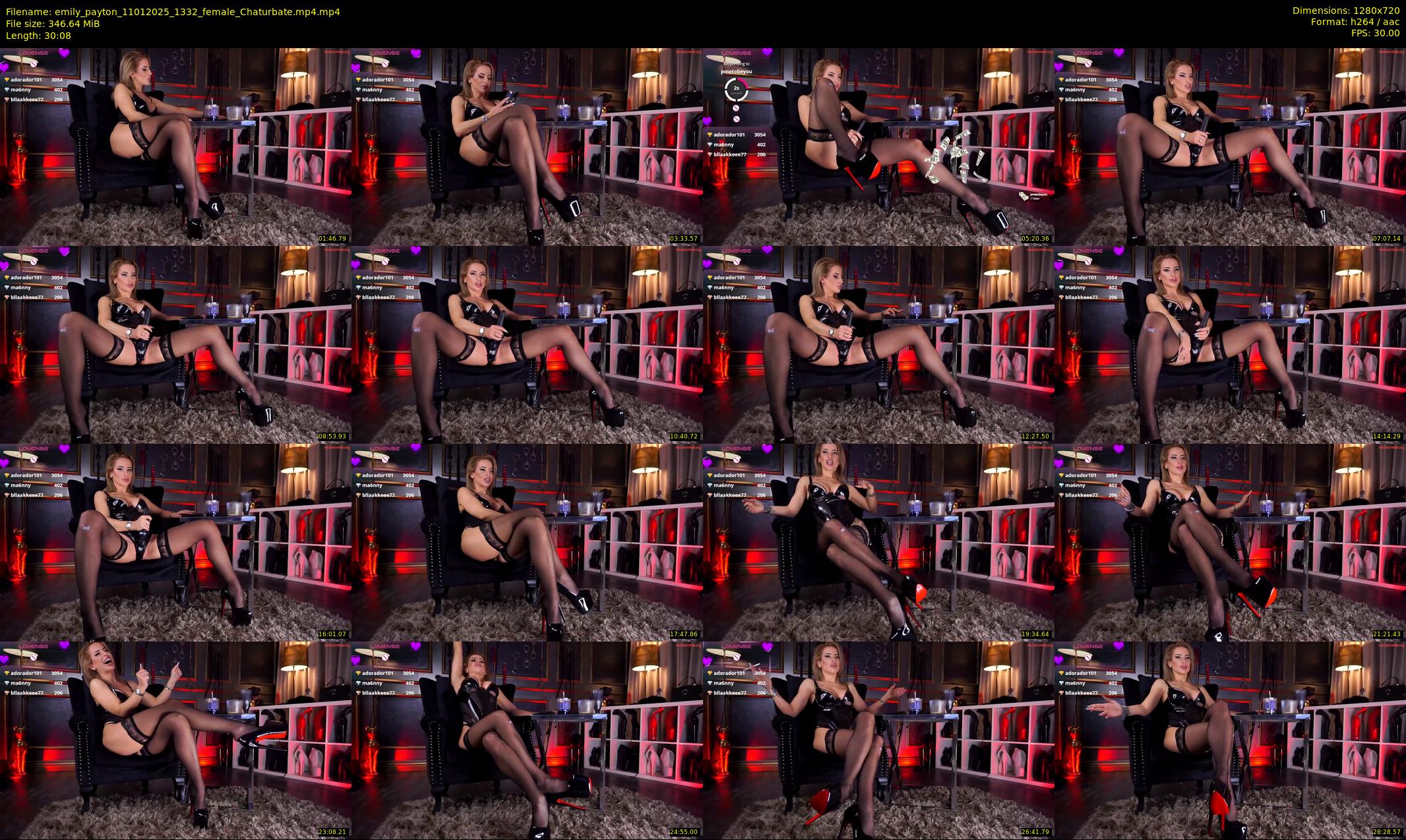 emily_payton — 31 minute Chaturbate female cam show recording, 720p, Jan 11, 2025