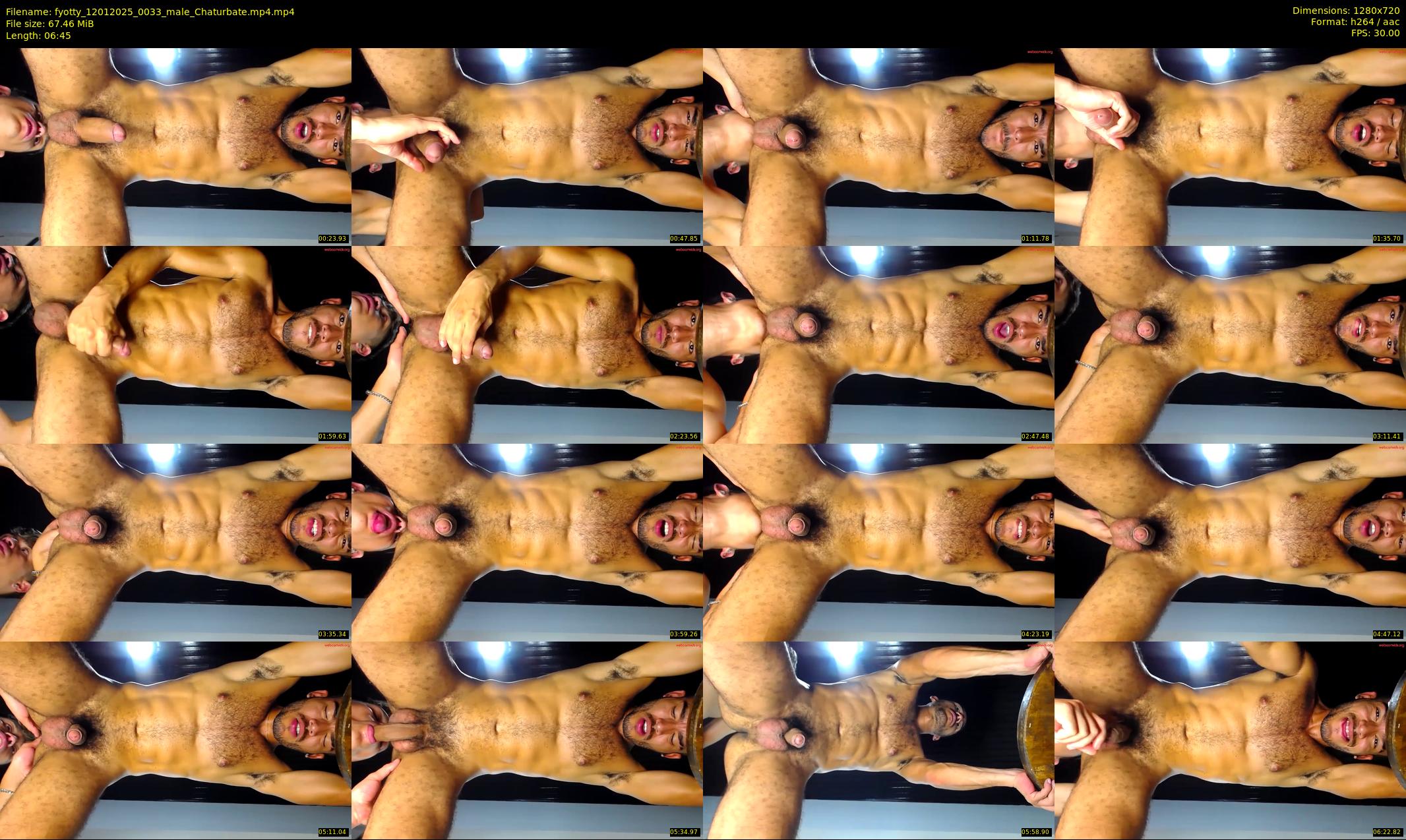 fyotty — 7 minute Chaturbate male cam show recording, 720p, Jan 12, 2025