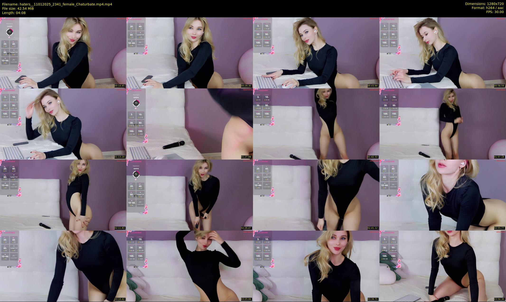 haters_ — 5 minute Chaturbate female cam show recording, 720p, Jan 11, 2025