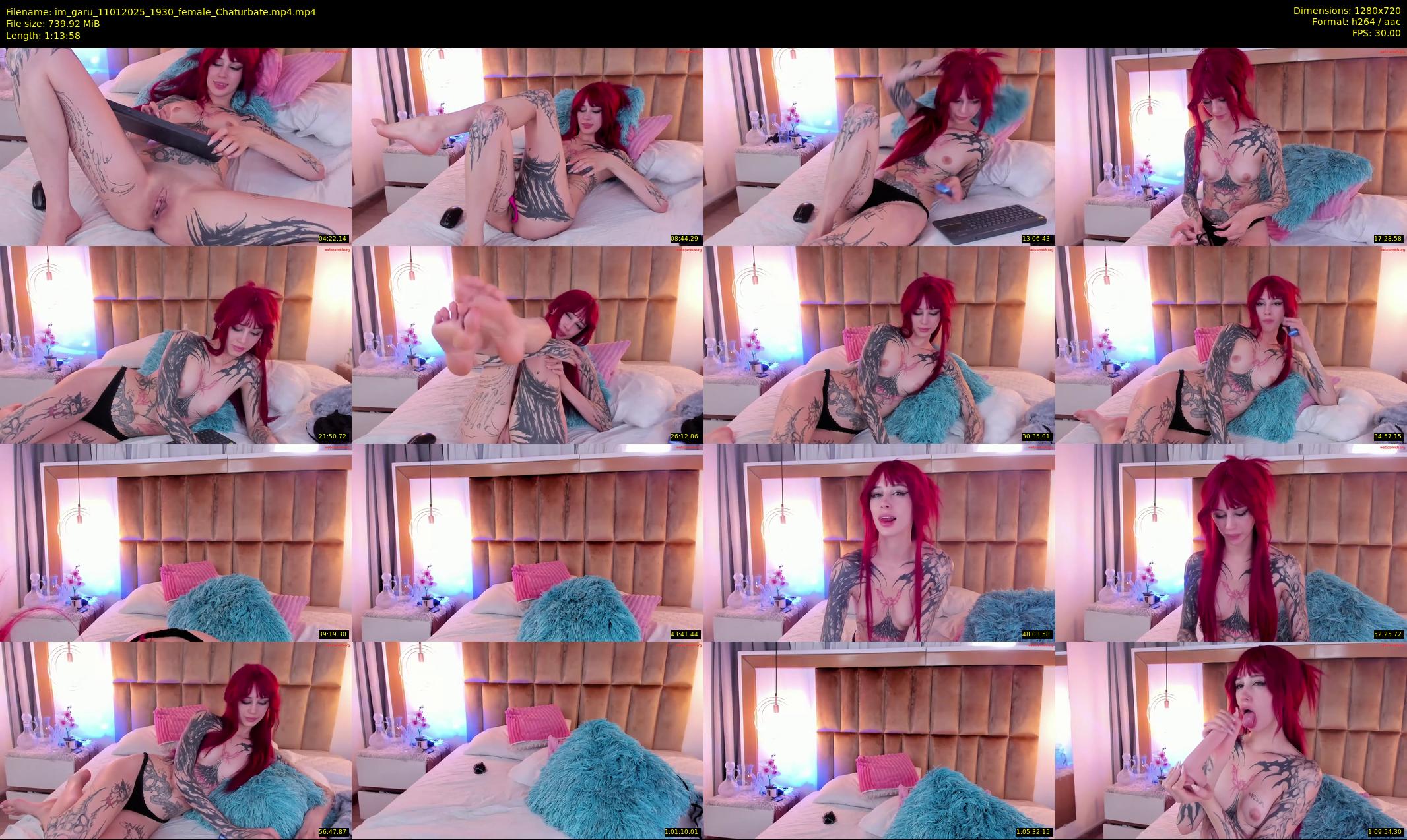 im_garu — 74 minute Chaturbate female cam show recording, 720p, Jan 11, 2025