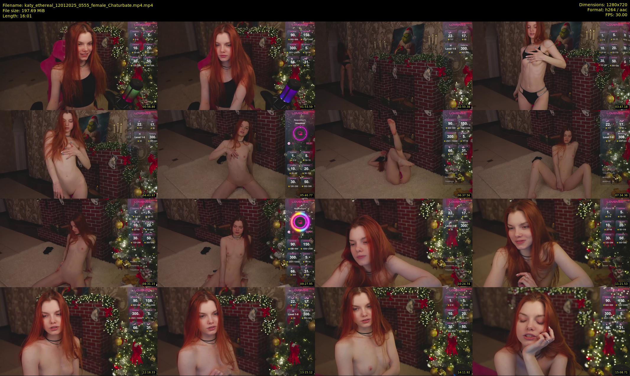 katy_ethereal — 17 minute Chaturbate female cam show recording, 720p, Jan 12, 2025