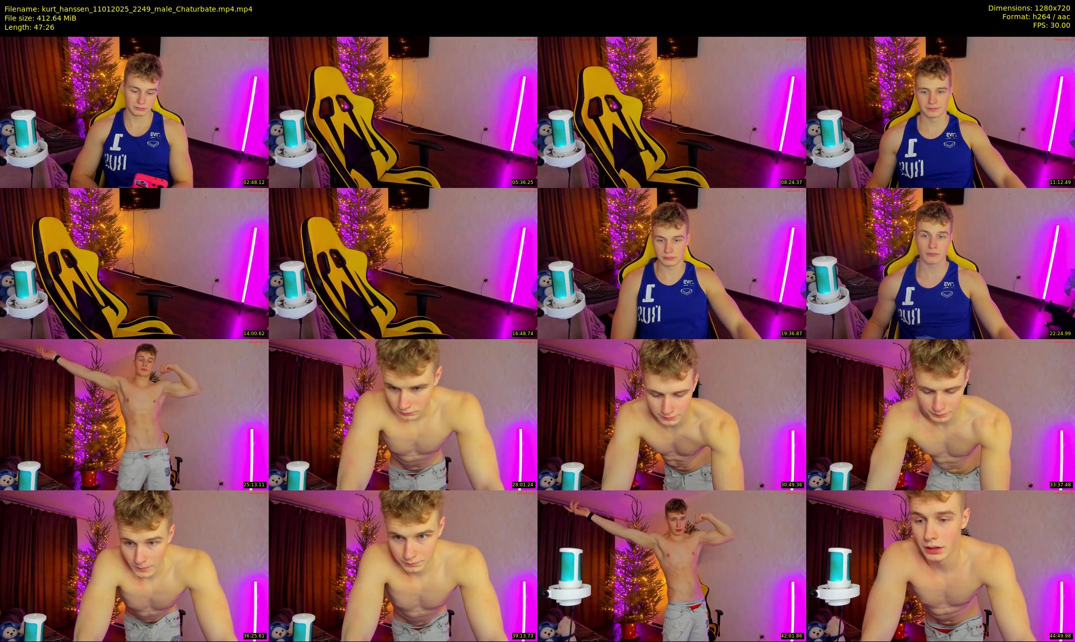 kurt_hanssen — 48 minute Chaturbate male cam show recording, 720p, Jan 11, 2025