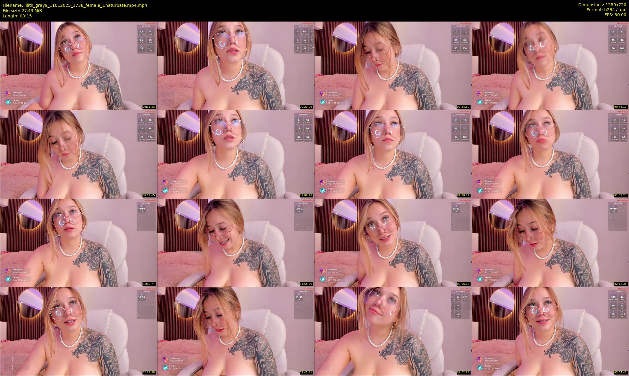 lilith_gray9 — 4 minute Chaturbate female cam show recording, 720p, Jan 11, 2025