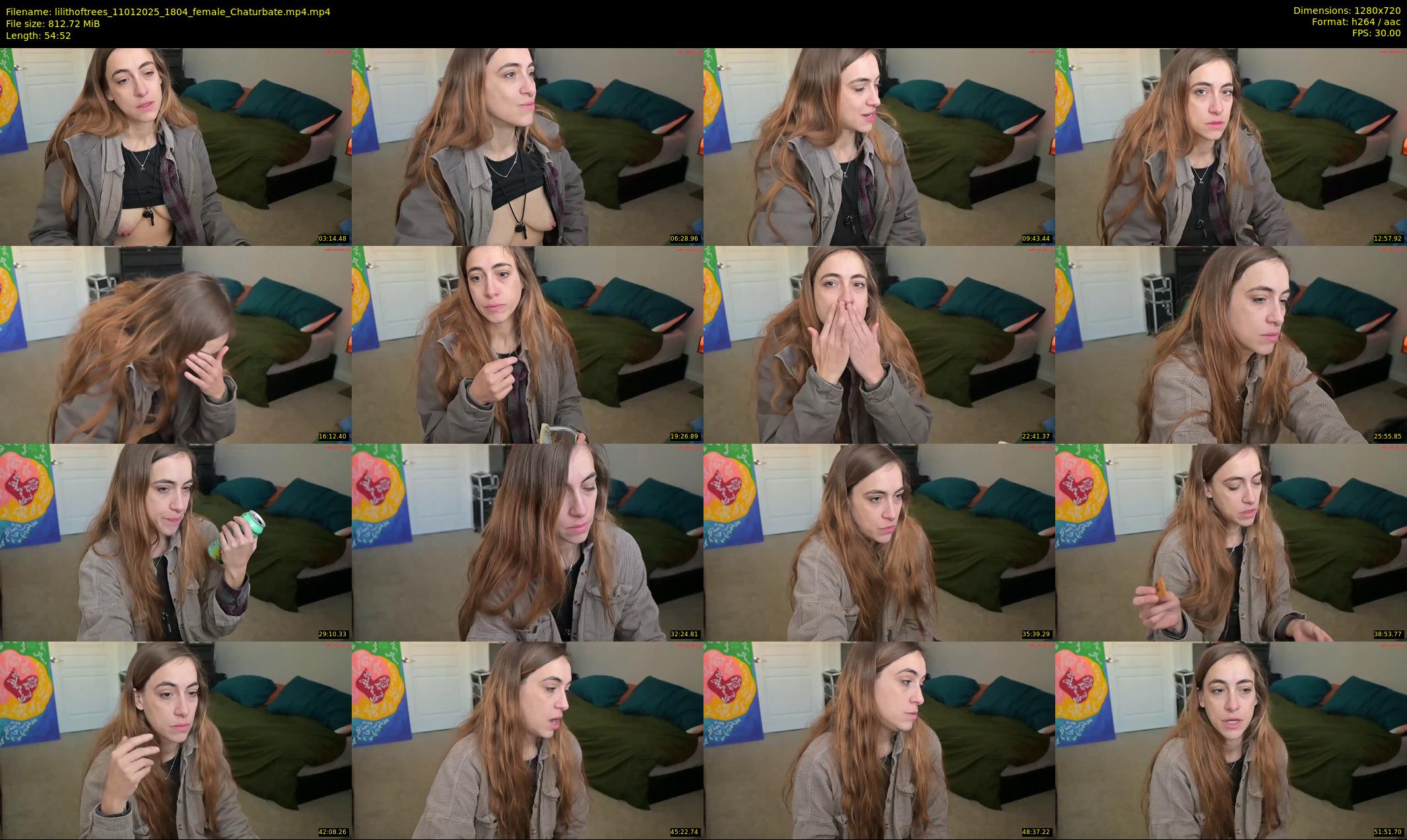 lilithoftrees — 55 minute Chaturbate female cam show recording, 720p, Jan 11, 2025