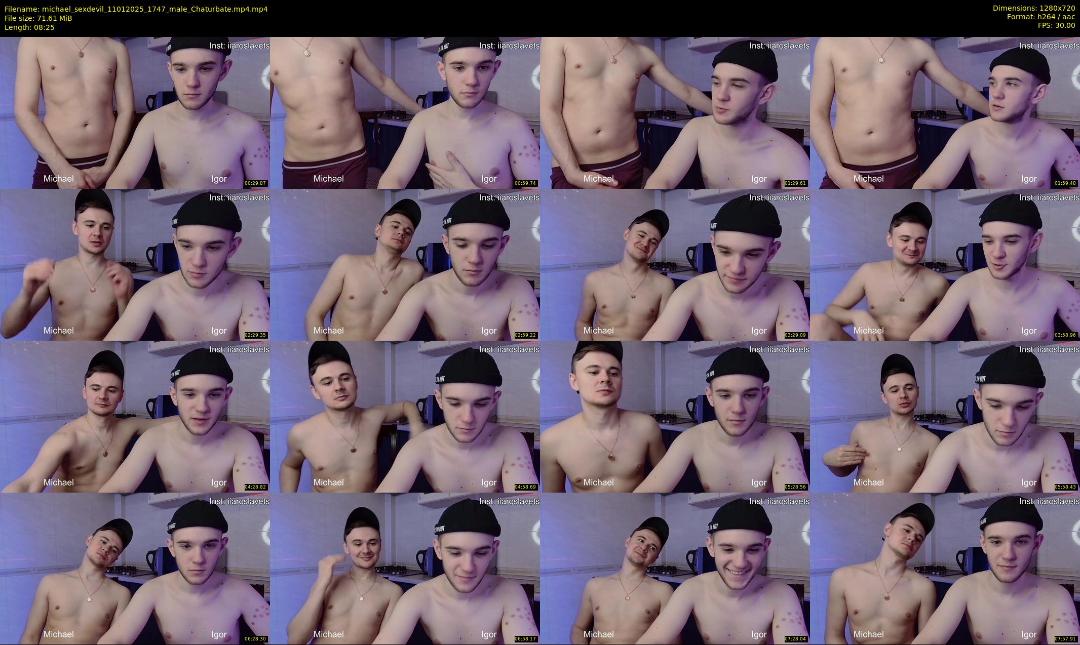michael_sexdevil — 9 minute Chaturbate male cam show recording, 720p, Jan 11, 2025