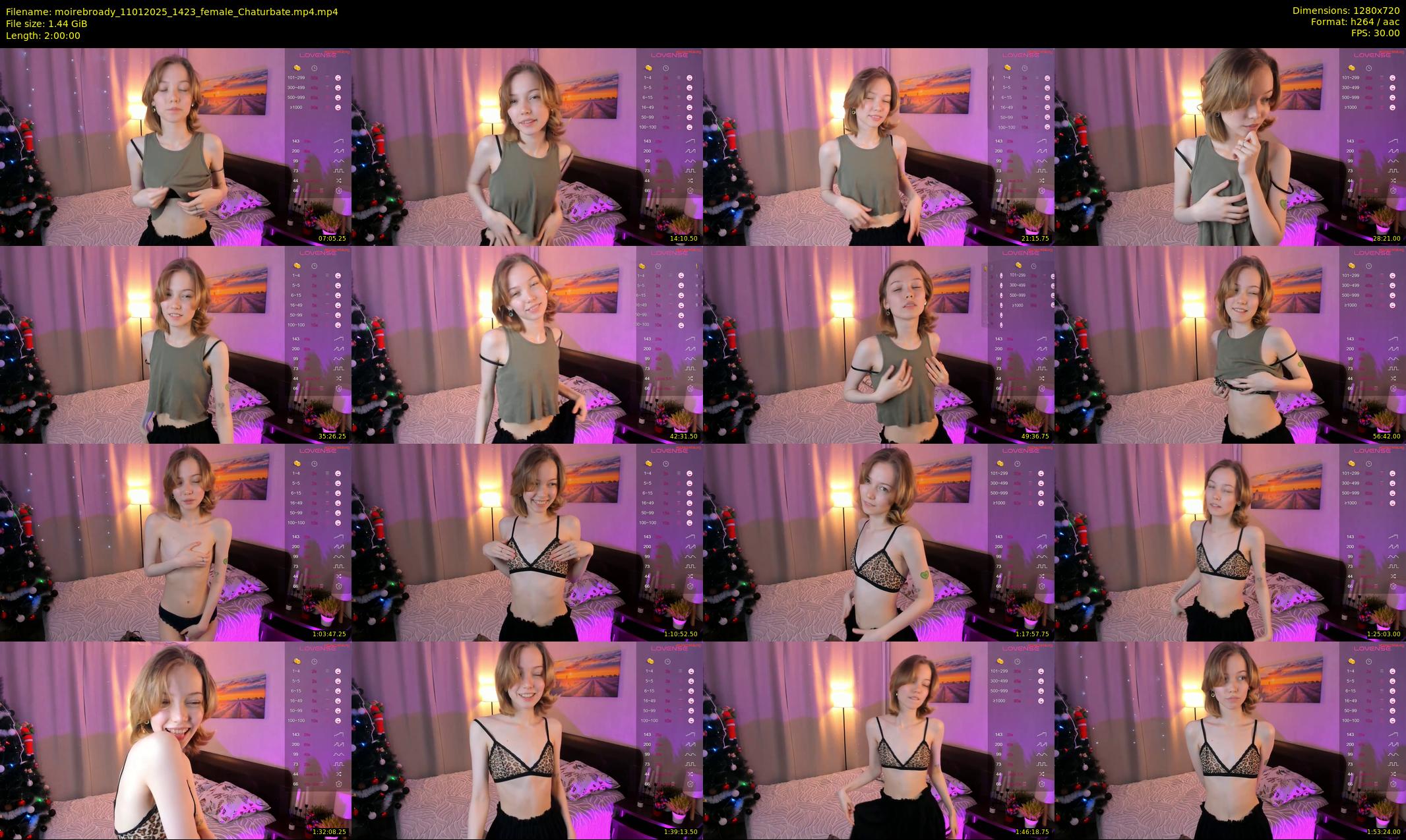 moirebroady — 120 minute Chaturbate female cam show recording, 720p, Jan 11, 2025