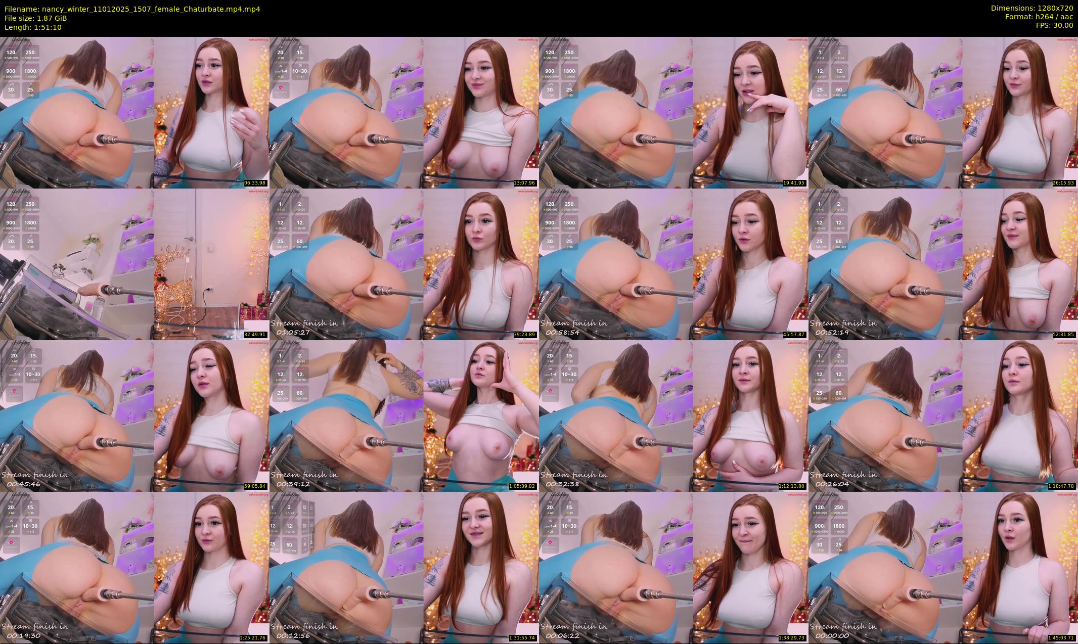 nancy_winter — 112 minute Chaturbate female cam show recording, 720p, Jan 11, 2025