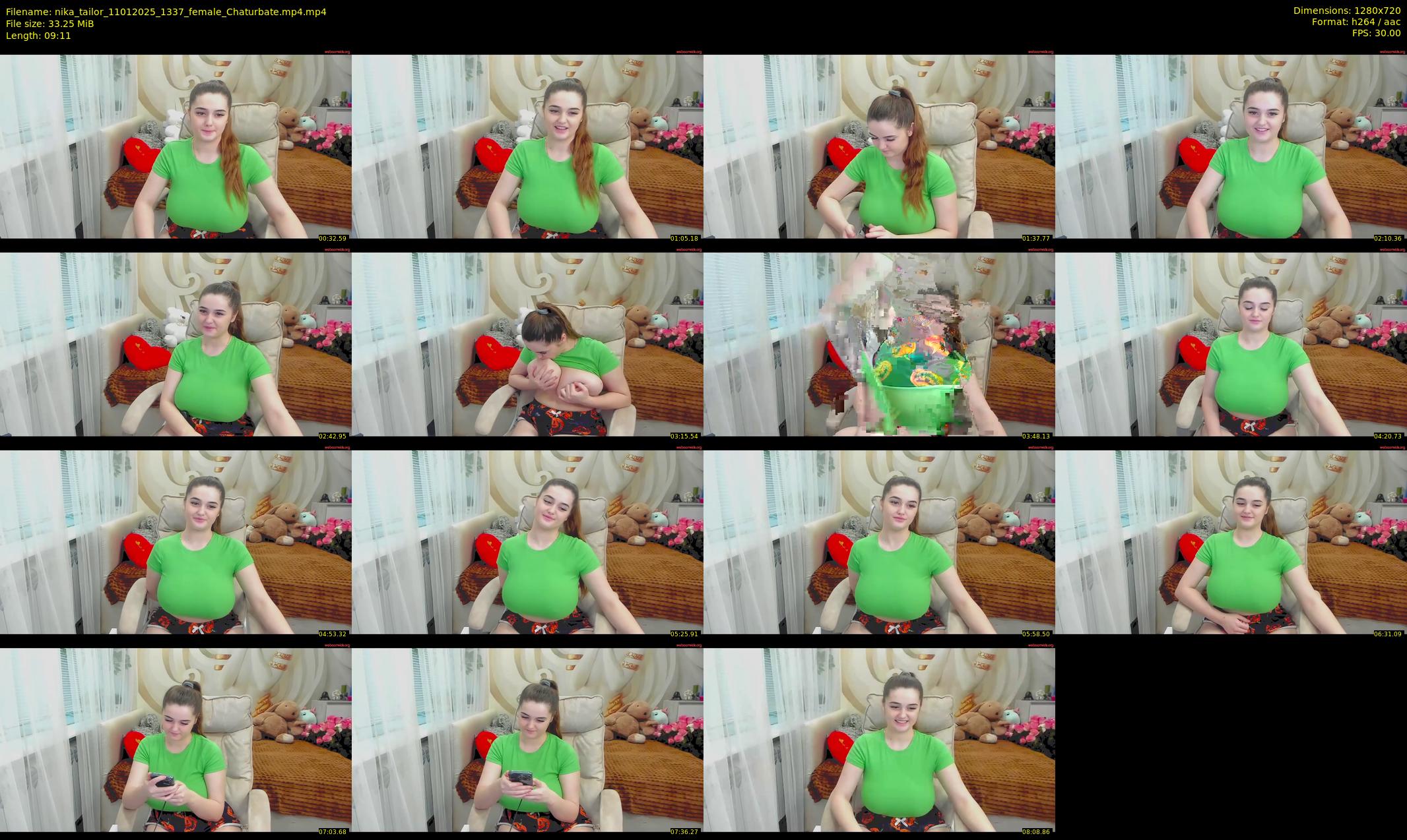 nika_tailor — 10 minute Chaturbate female cam show recording, 720p, Jan 11, 2025