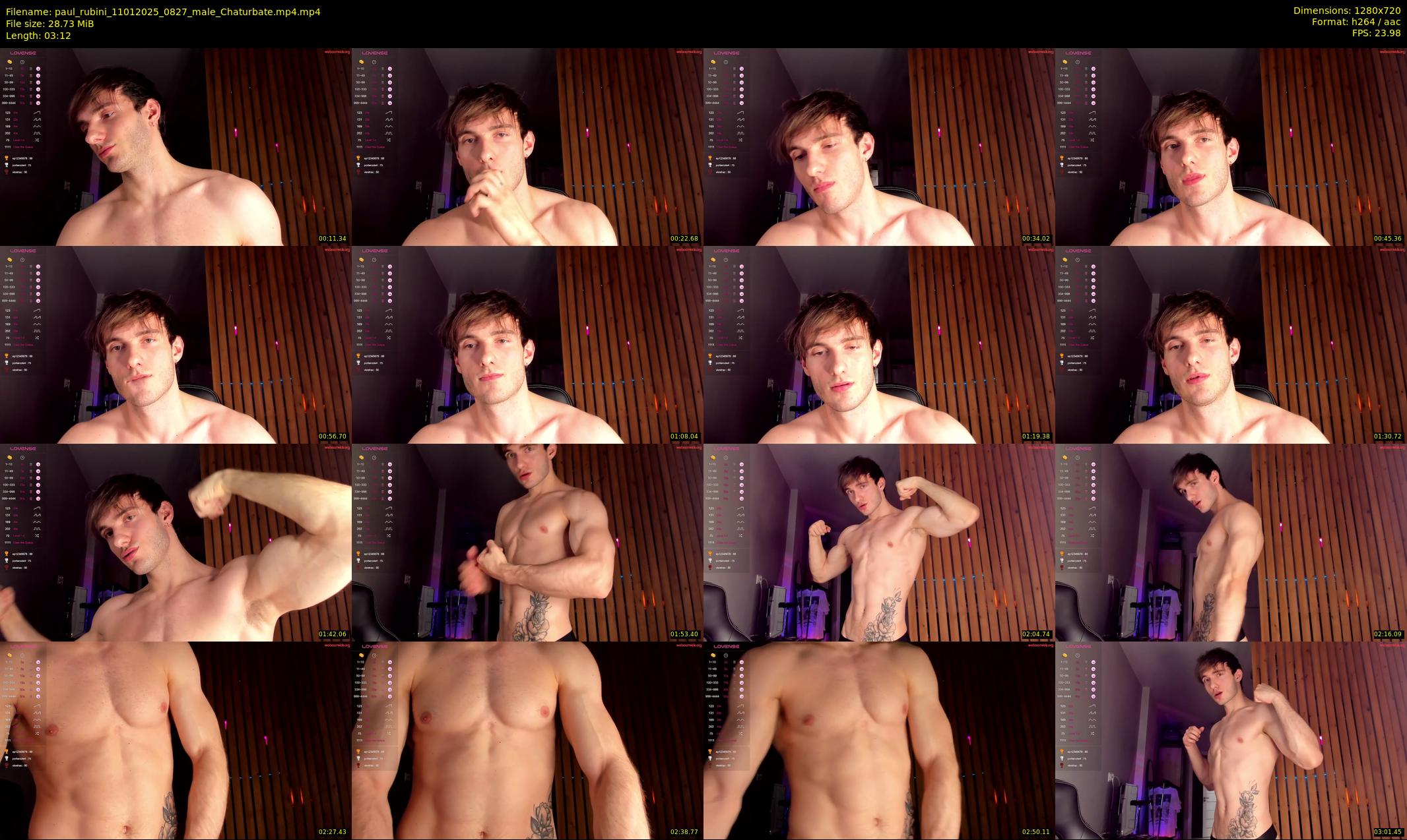 paul_rubini — 4 minute Chaturbate male cam show recording, 720p, Jan 11, 2025