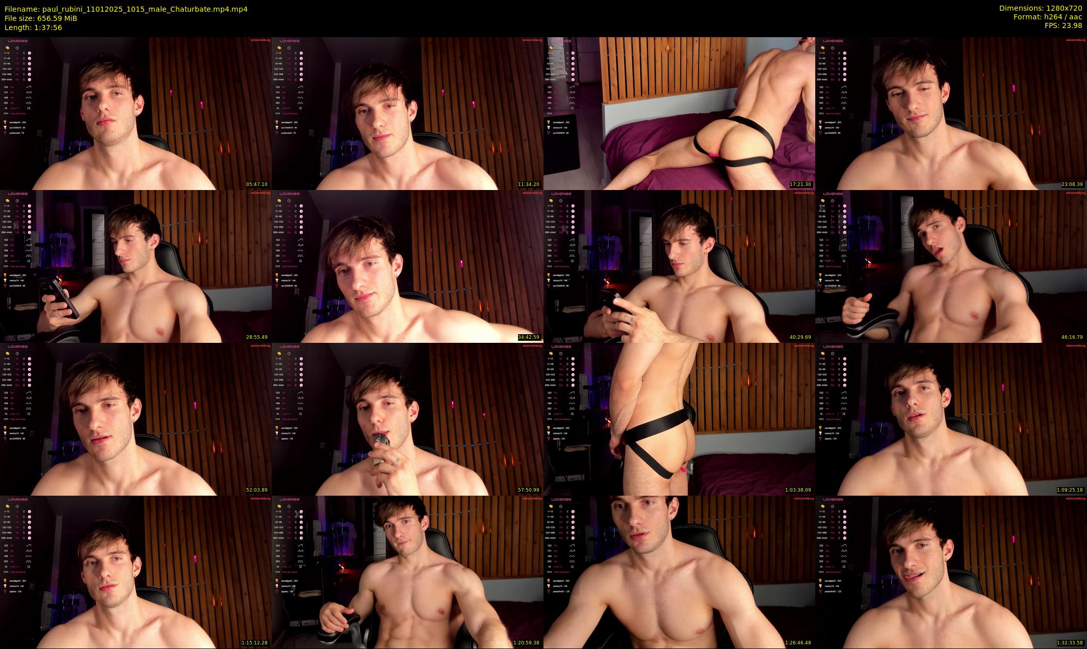 paul_rubini — 98 minute Chaturbate male cam show recording, 720p, Jan 11, 2025