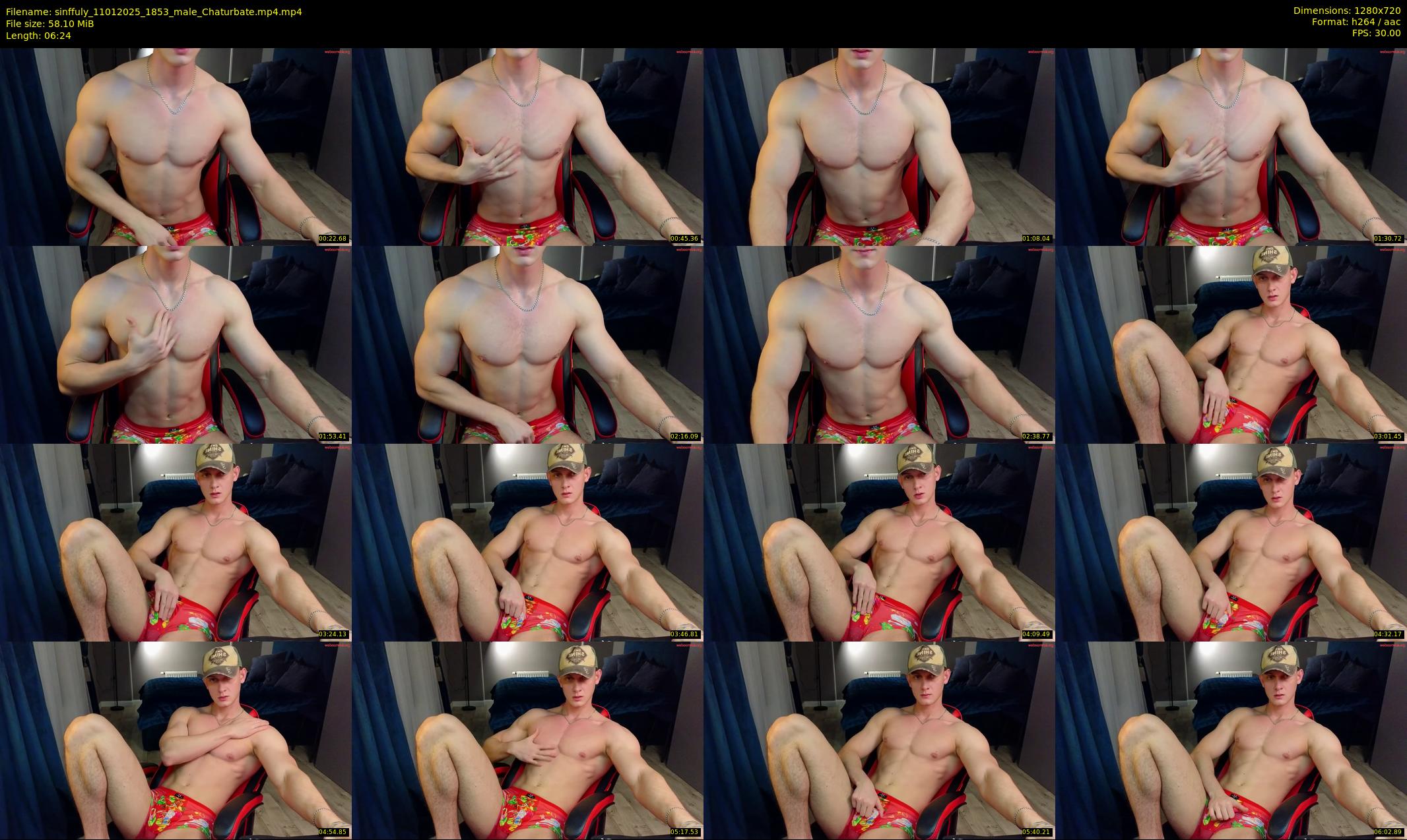 sinffuly — 7 minute Chaturbate male cam show recording, 720p, Jan 11, 2025