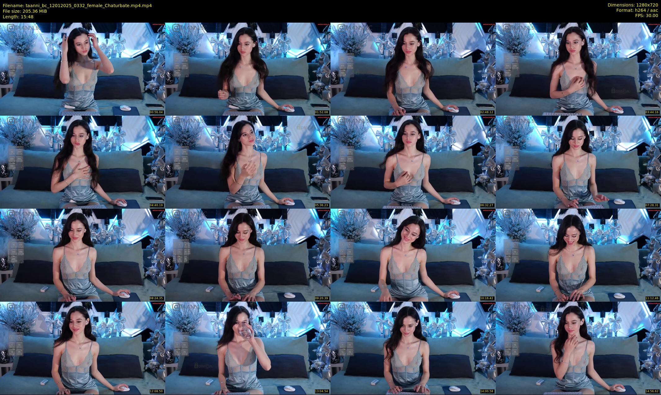 taanni_bc — 16 minute Chaturbate female cam show recording, 720p, Jan 12, 2025