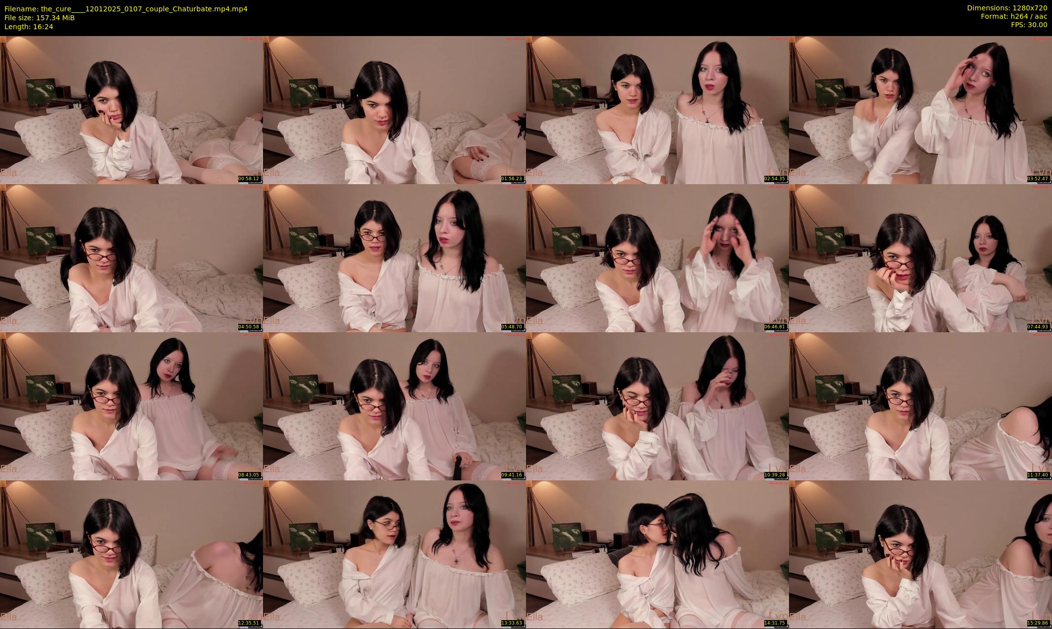 the_cure___ — 17 minute Chaturbate couple cam show recording, 720p, Jan 12, 2025
