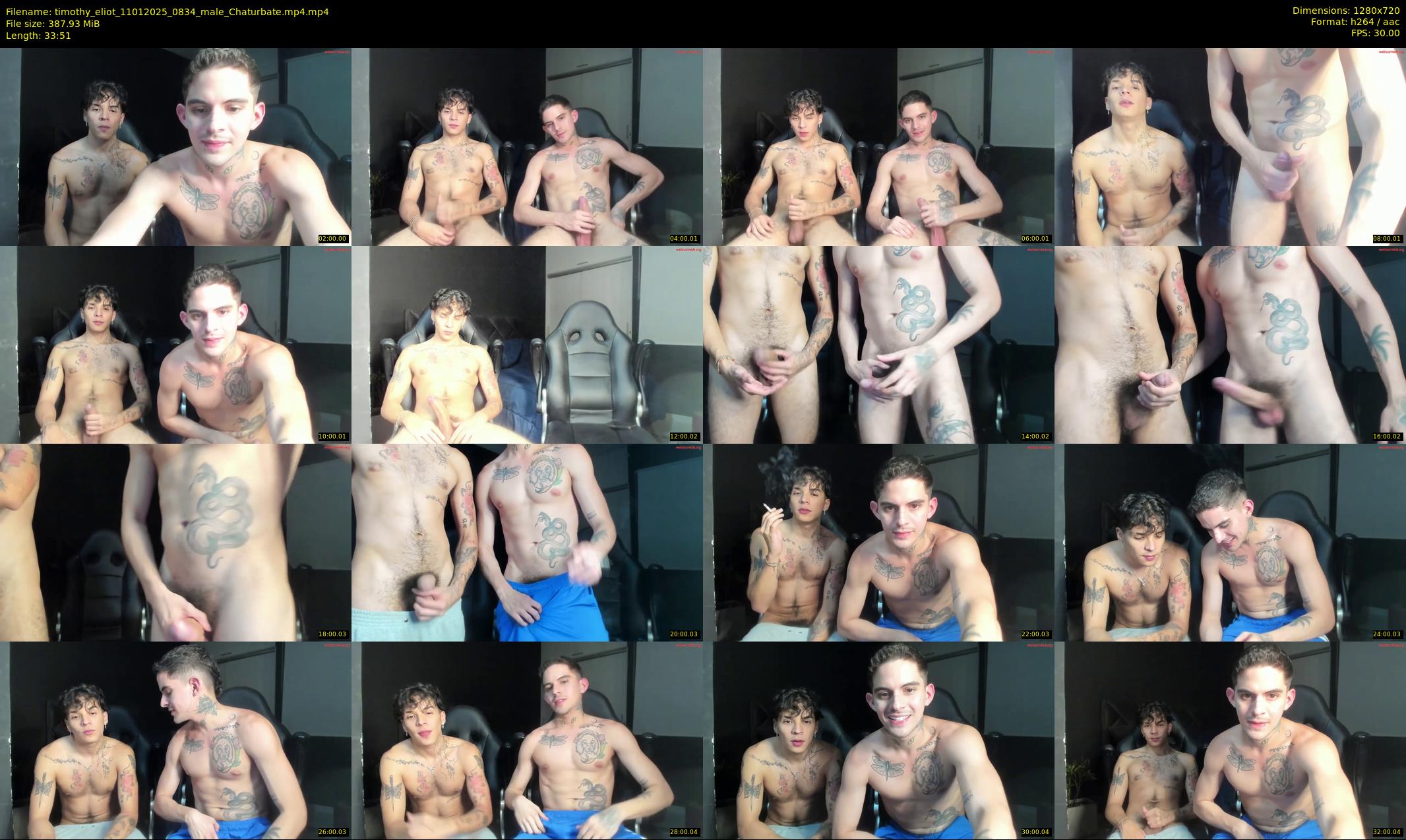 timothy_eliot — 34 minute Chaturbate male cam show recording, 720p, Jan 11, 2025