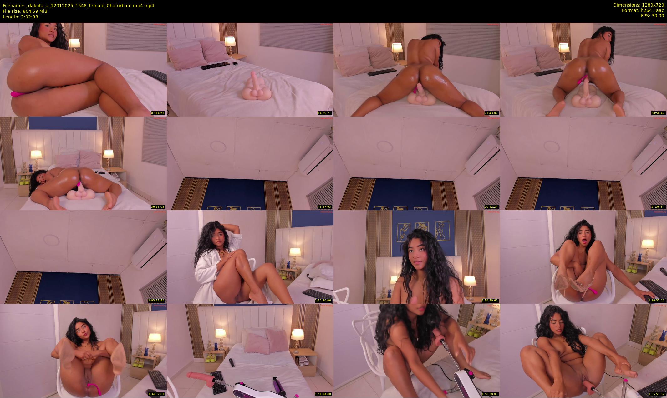 _dakota_a — 123 minute Chaturbate female cam show recording, 720p, Jan 12, 2025