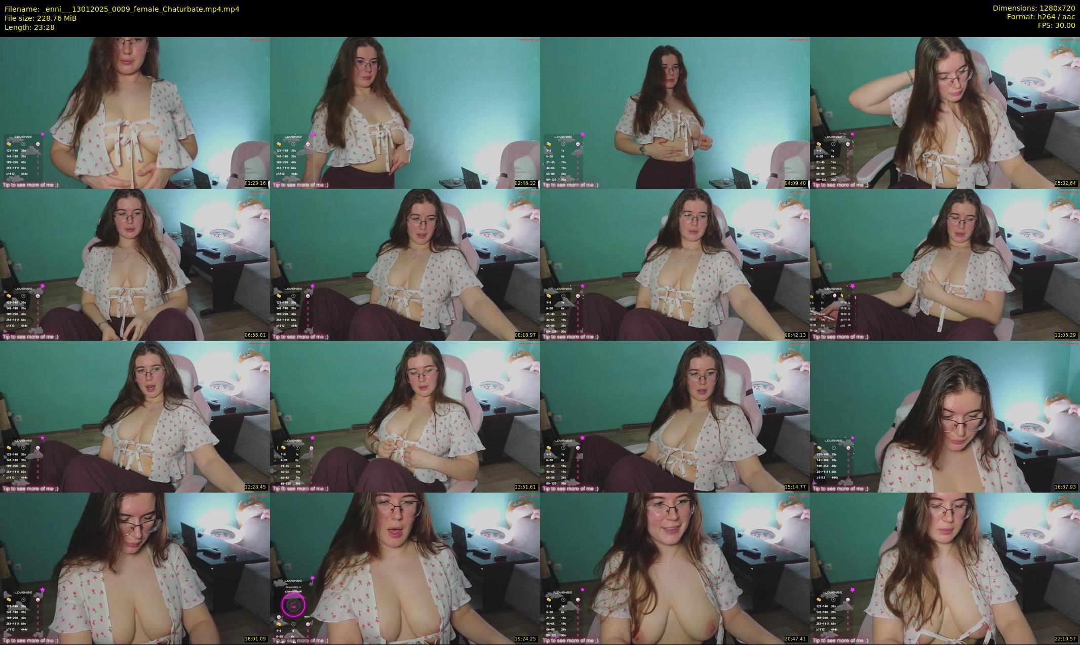 _enni__ — 24 minute Chaturbate female cam show recording, 720p, Jan 13, 2025