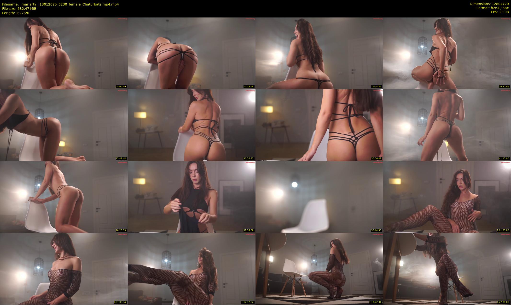 _mariarty_ — 88 minute Chaturbate female cam show recording, 720p, Jan 13, 2025
