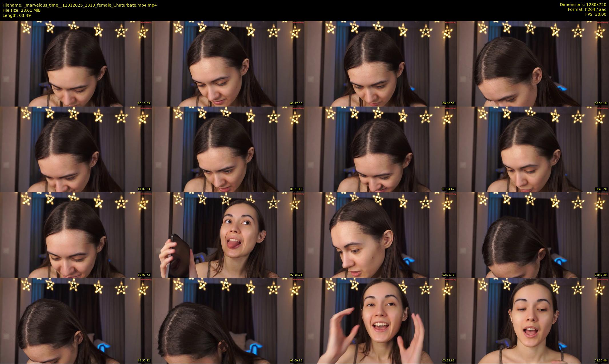 _marvelous_time_ — 4 minute Chaturbate female cam show recording, 720p, Jan 12, 2025