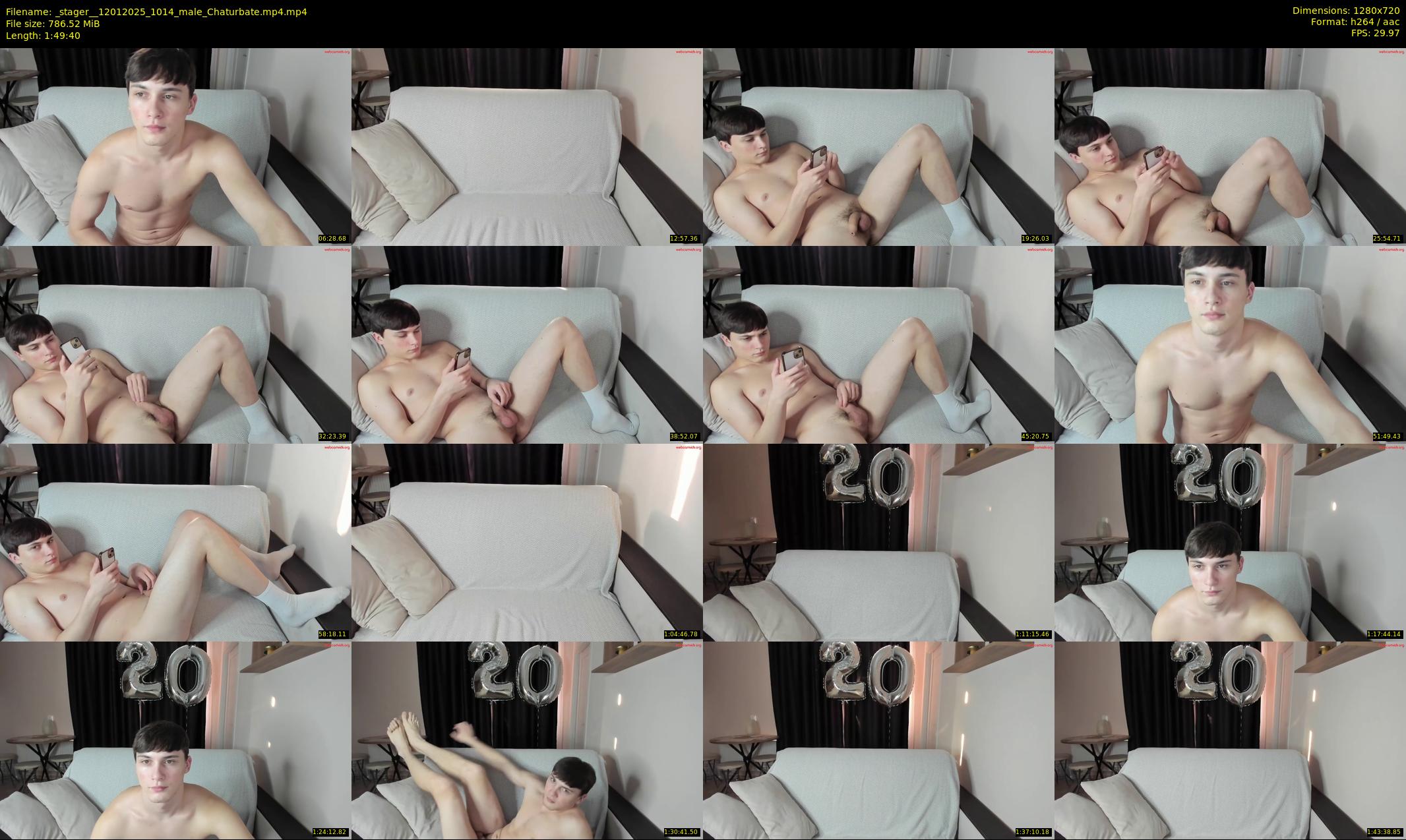 _stager_ — 110 minute Chaturbate male cam show recording, 720p, Jan 12, 2025