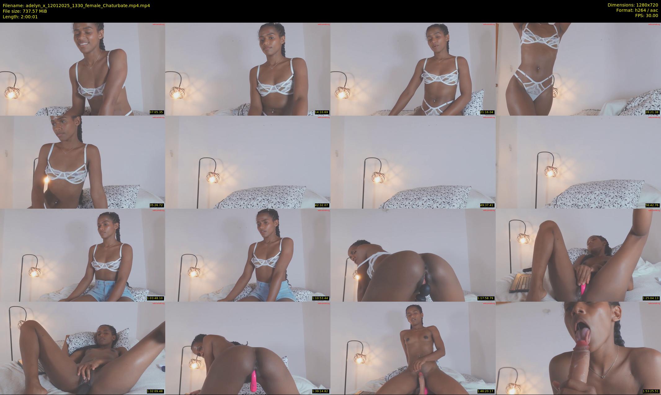 adelyn_x — 121 minute Chaturbate female cam show recording, 720p, Jan 12, 2025