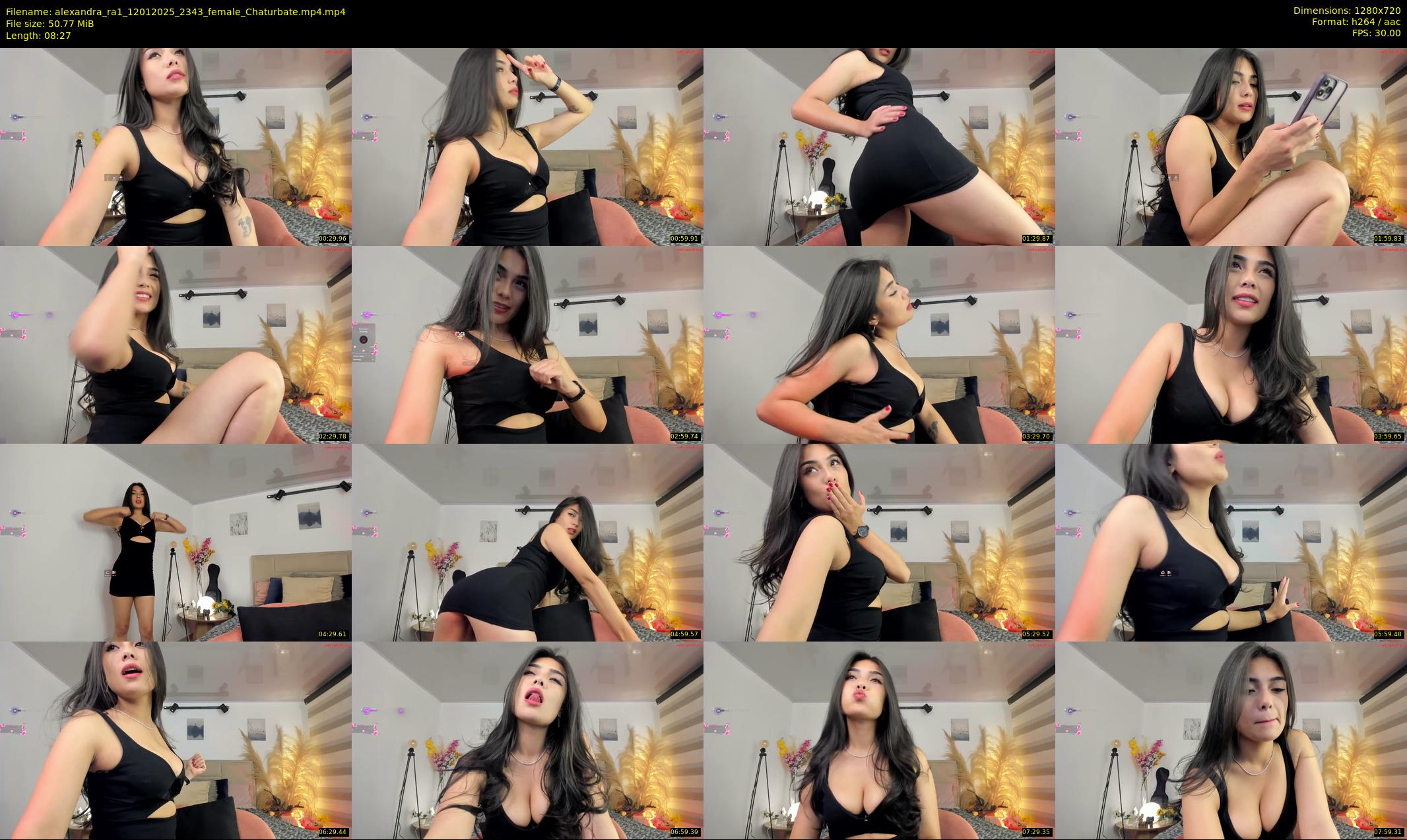 alexandra_ra1 — 9 minute Chaturbate female cam show recording, 720p, Jan 12, 2025