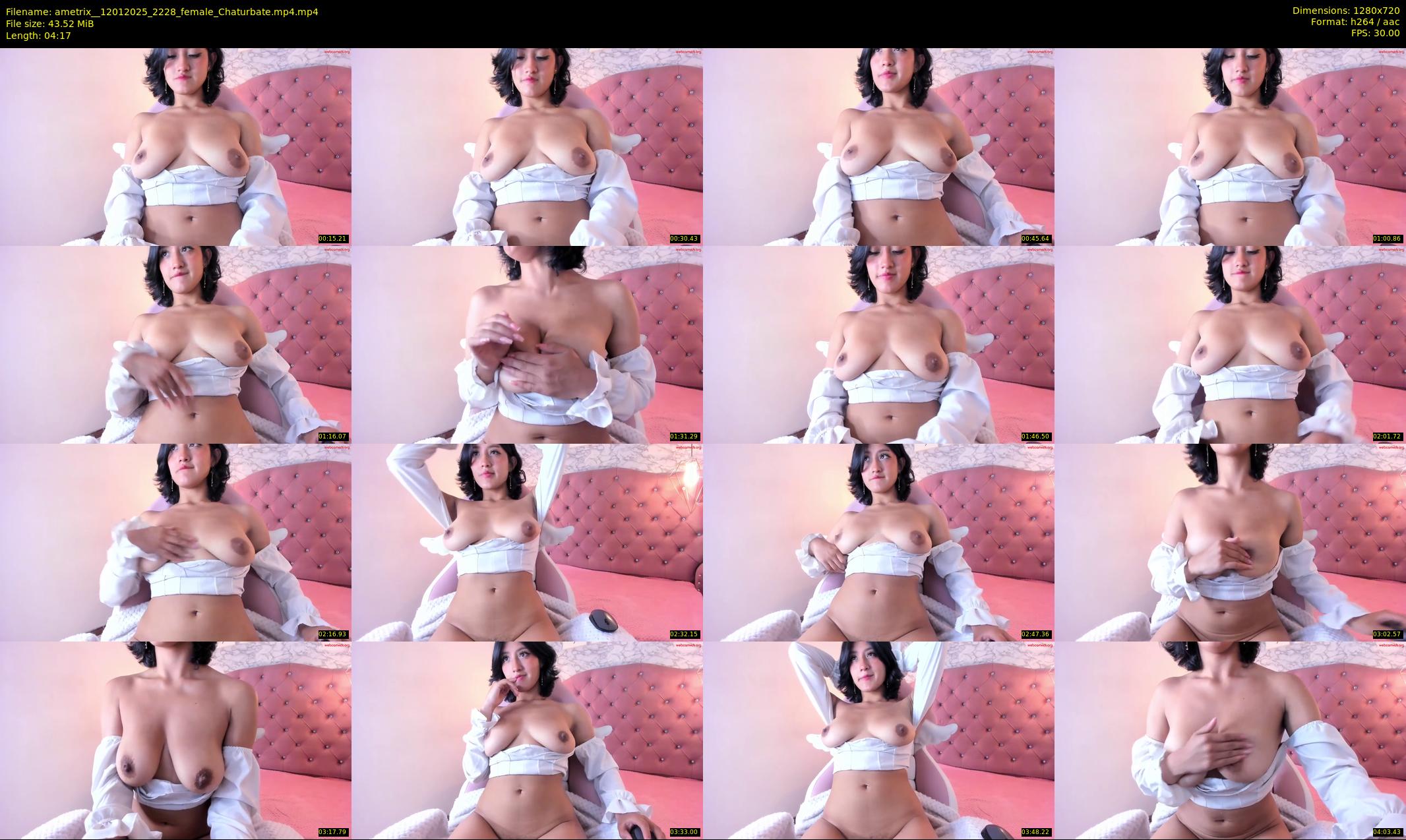 ametrix_ — 5 minute Chaturbate female cam show recording, 720p, Jan 12, 2025