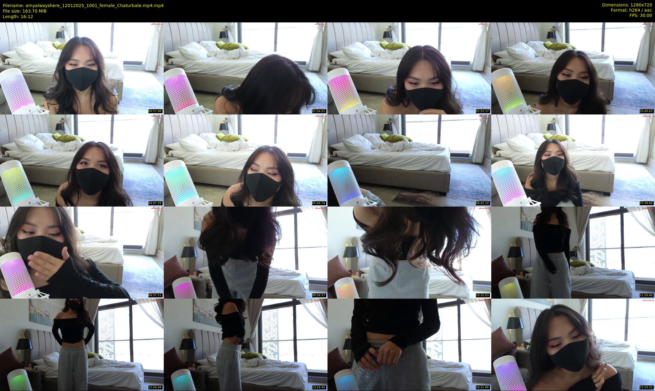amyalwayshere — 17 minute Chaturbate female cam show recording, 720p, Jan 12, 2025