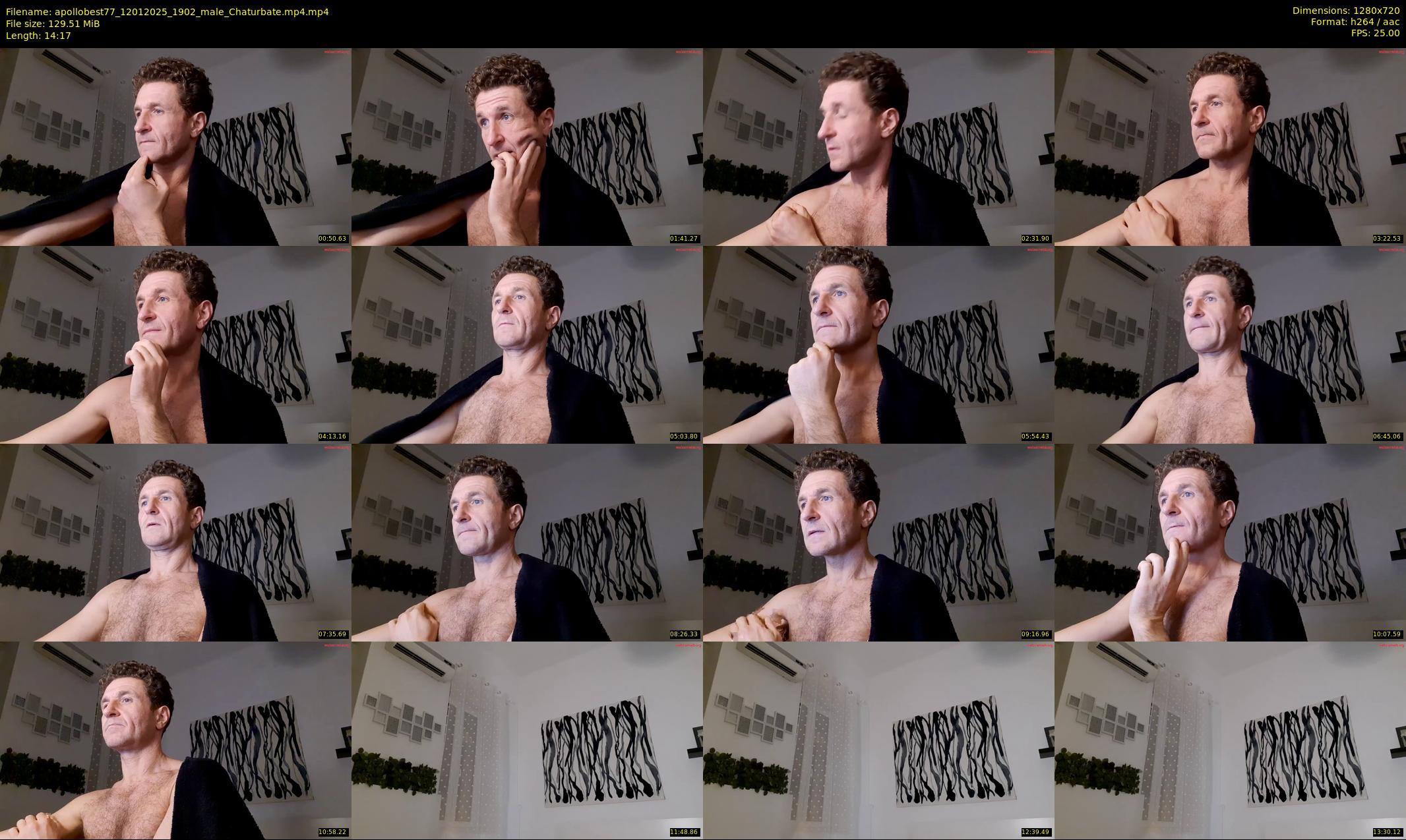 apollobest77 — 15 minute Chaturbate male cam show recording, 720p, Jan 12, 2025