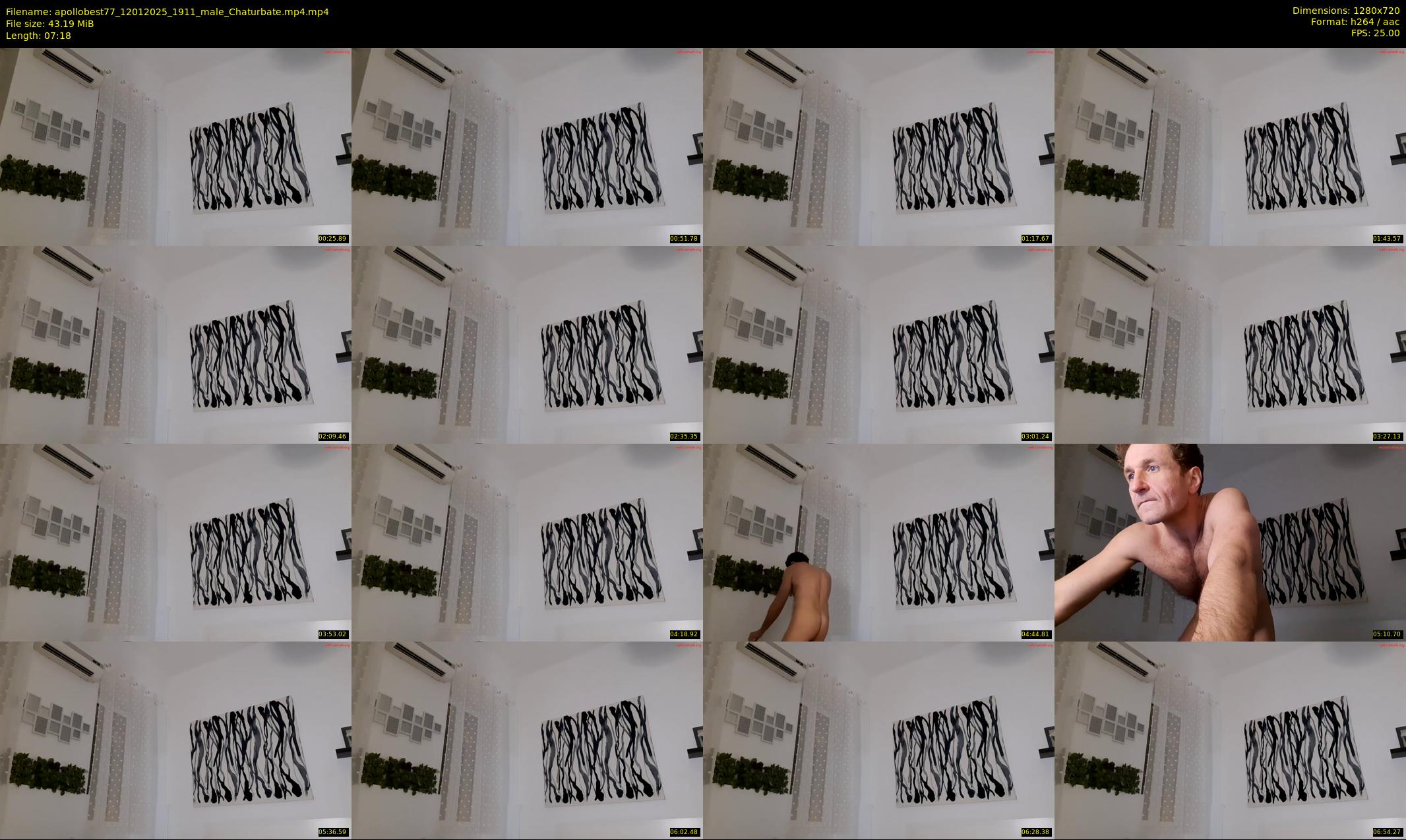 apollobest77 — 8 minute Chaturbate male cam show recording, 720p, Jan 12, 2025