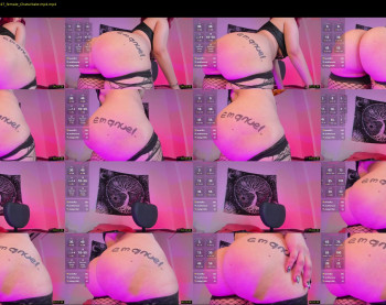aramjones — 8 minute Chaturbate female cam show recording, 720p, Jan 12, 2025