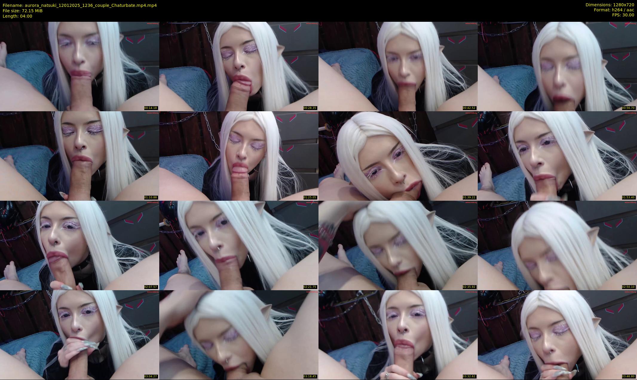 aurora_natsuki — 4 minute Chaturbate couple cam show recording, 720p, Jan 12, 2025